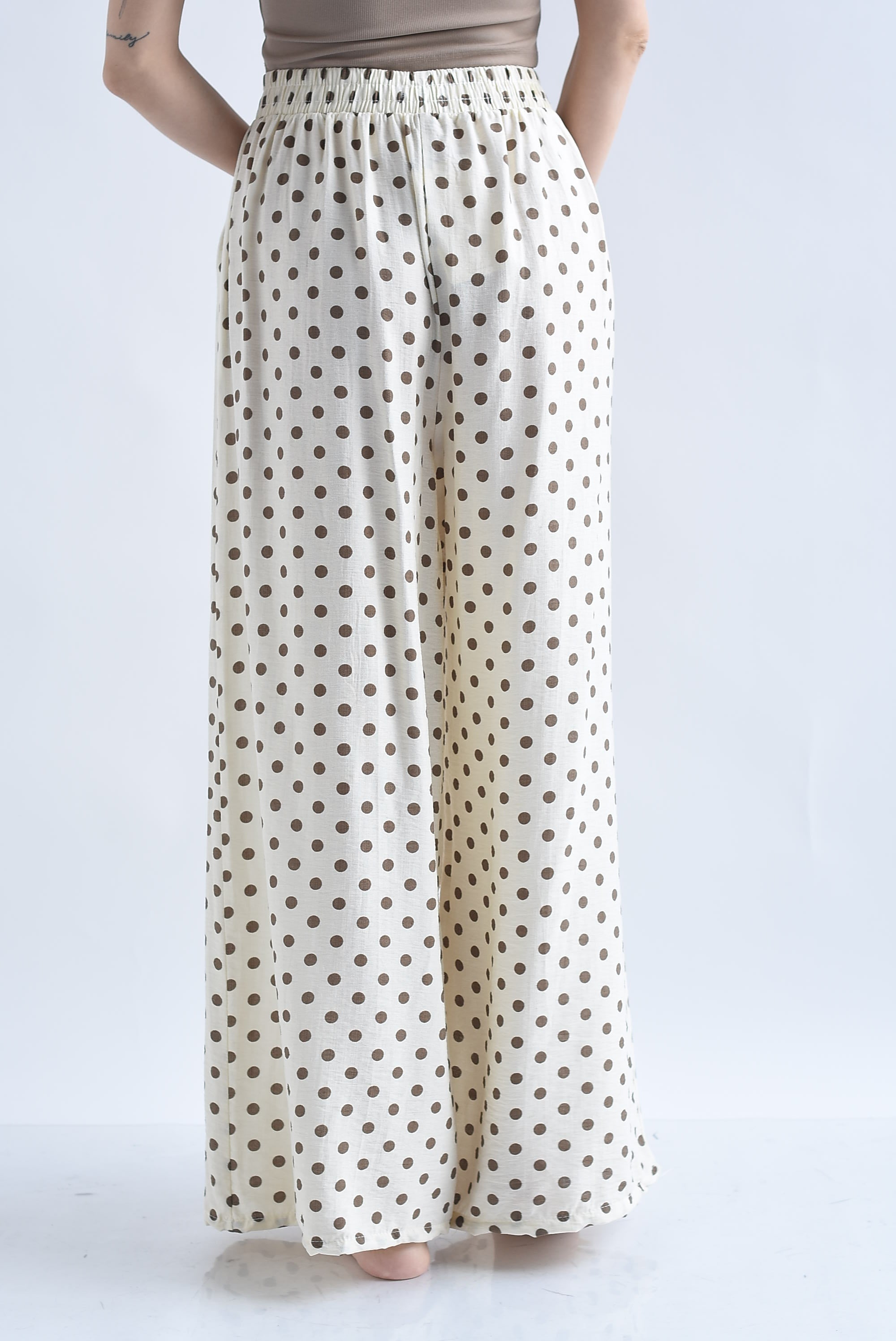 Pantalón cinta polka dots