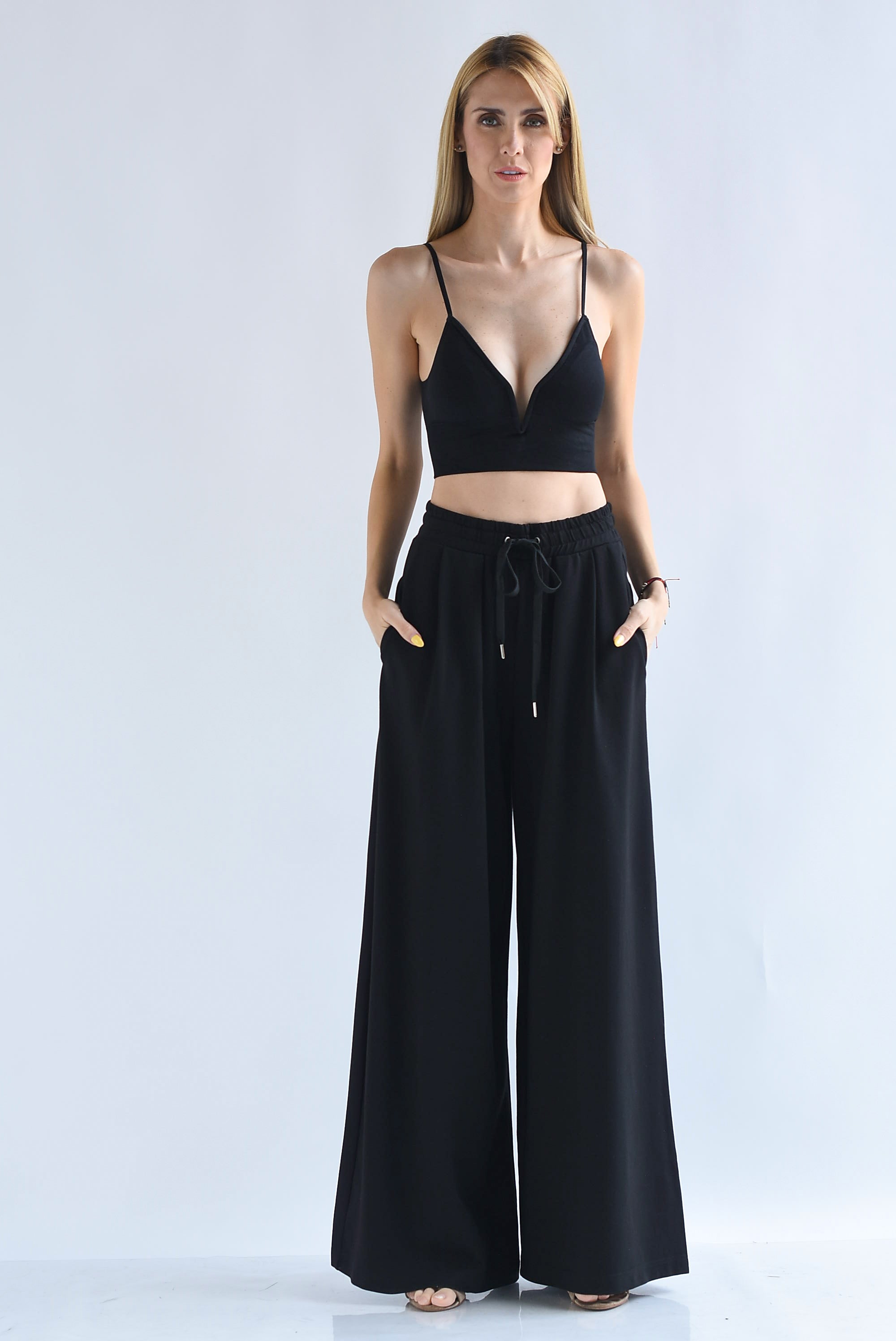 Top underwear copas escote