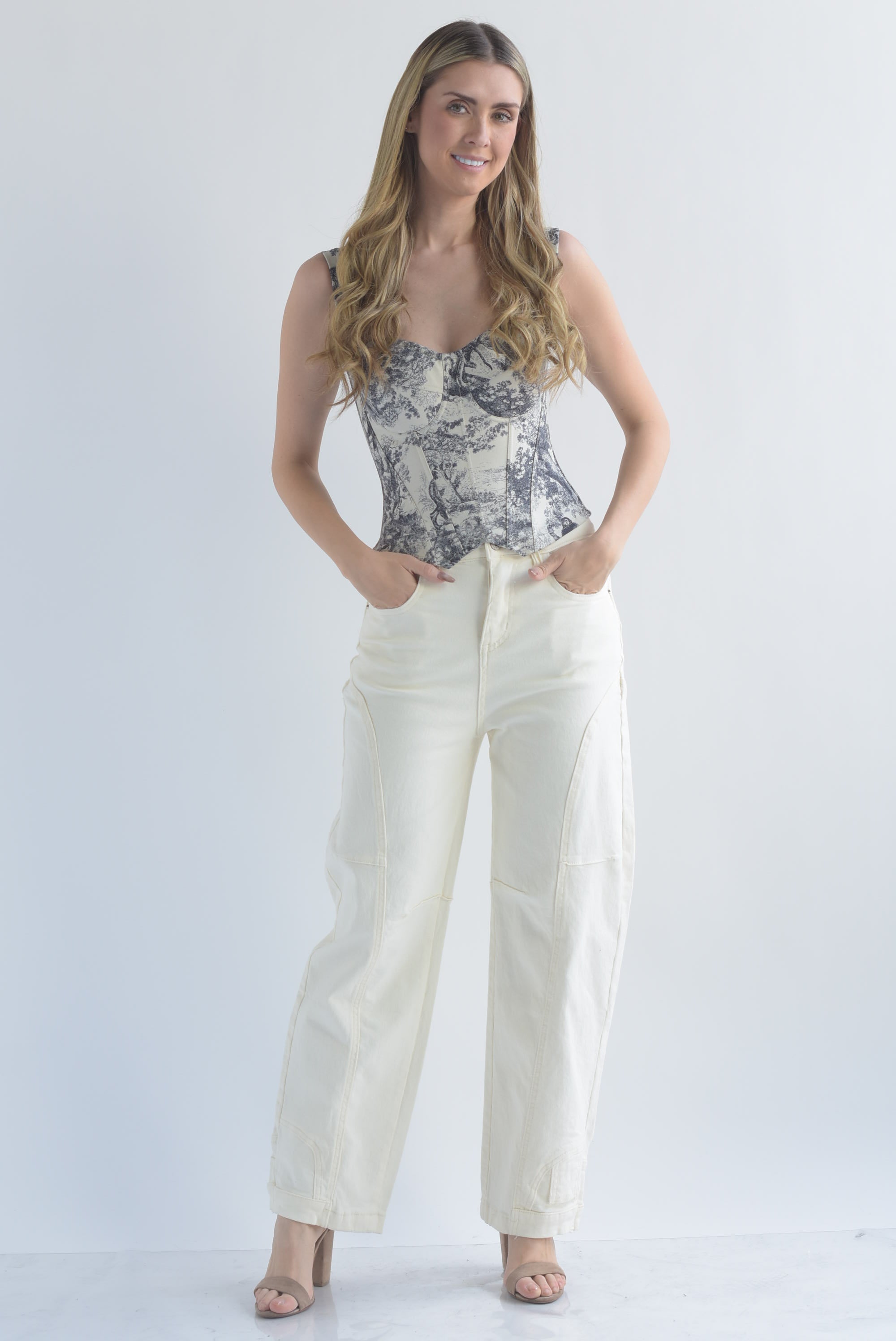 Jeans Barrel invertidos