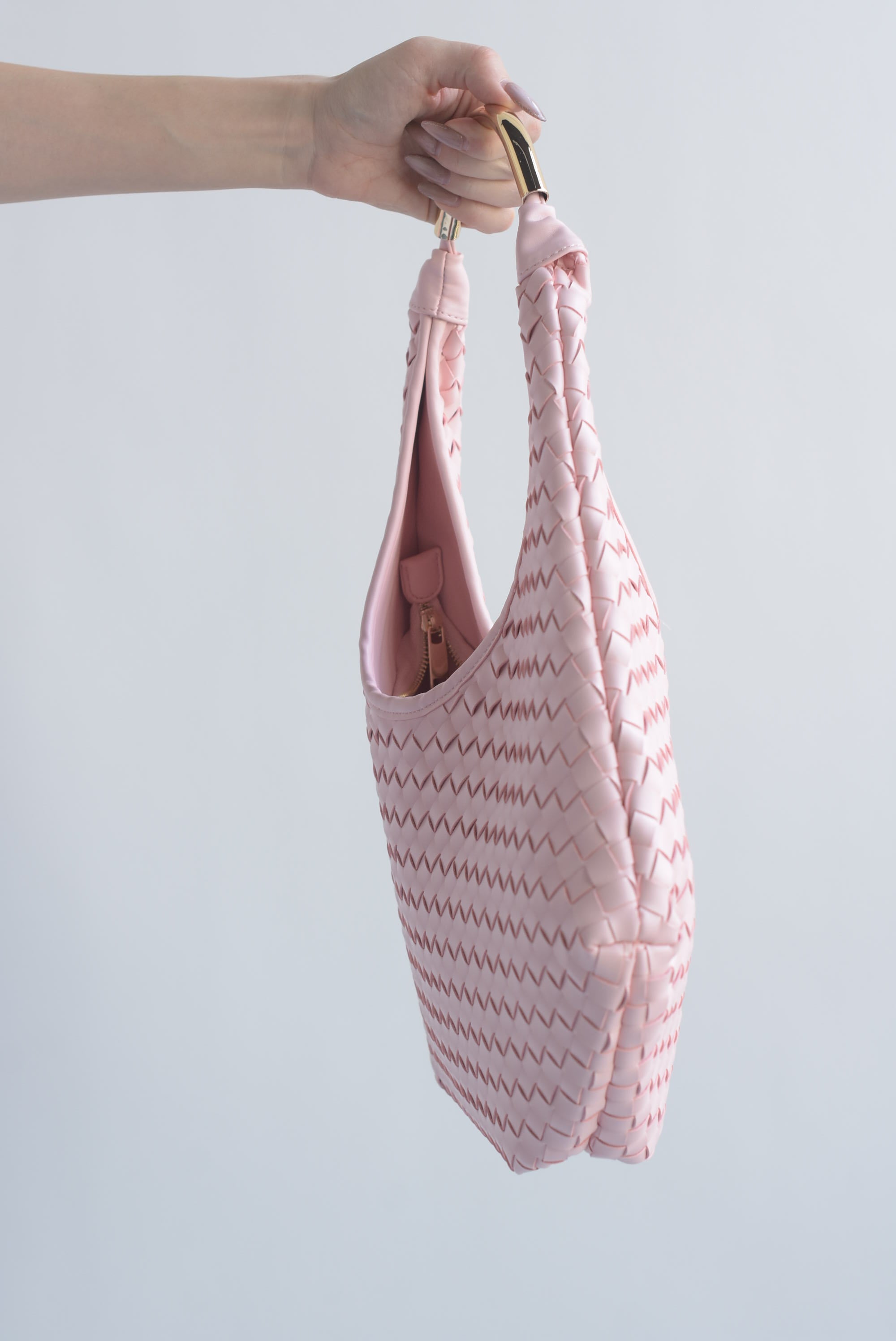 Bolso boho vinipiel trenzado