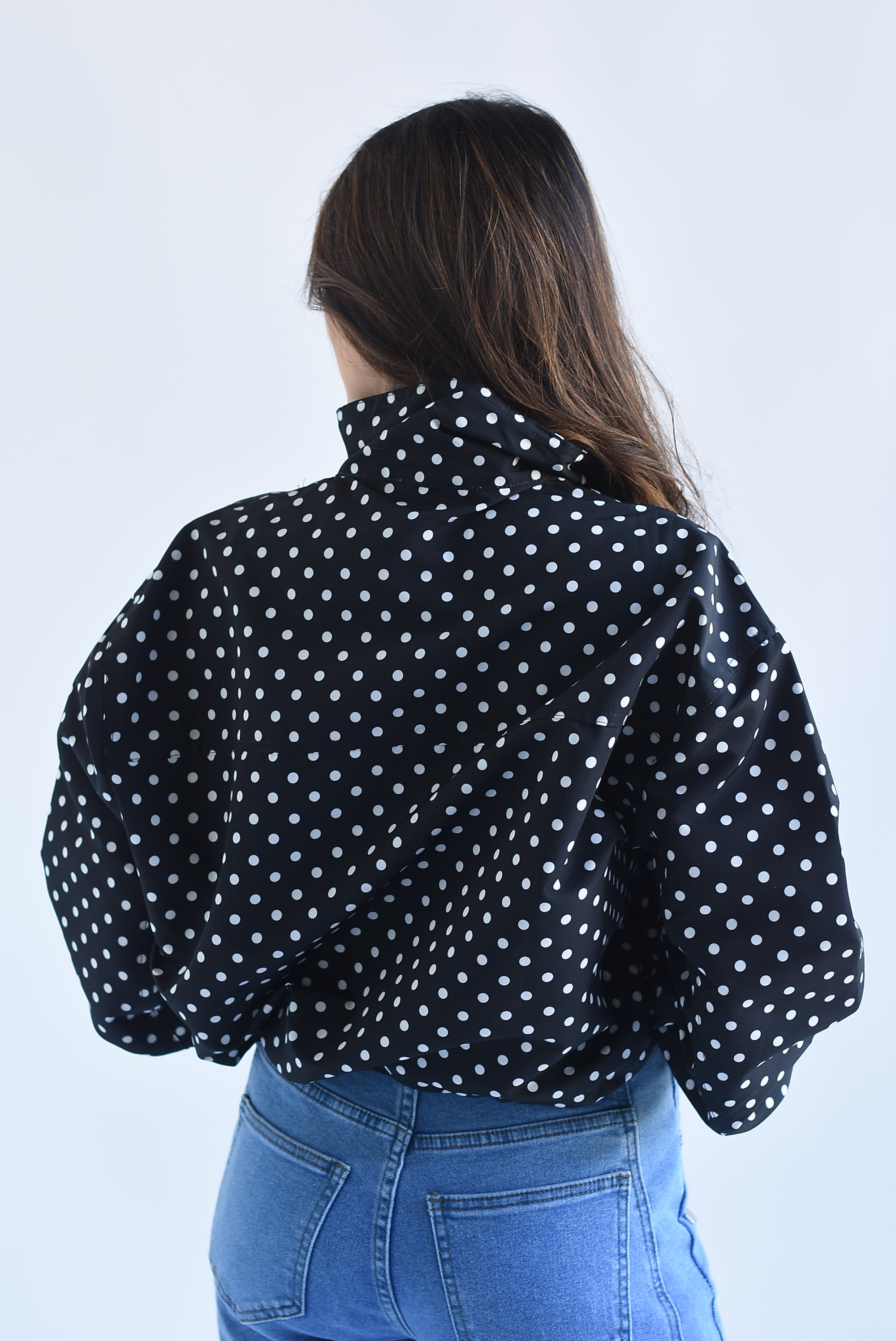 Chamarra polka dots jaretas