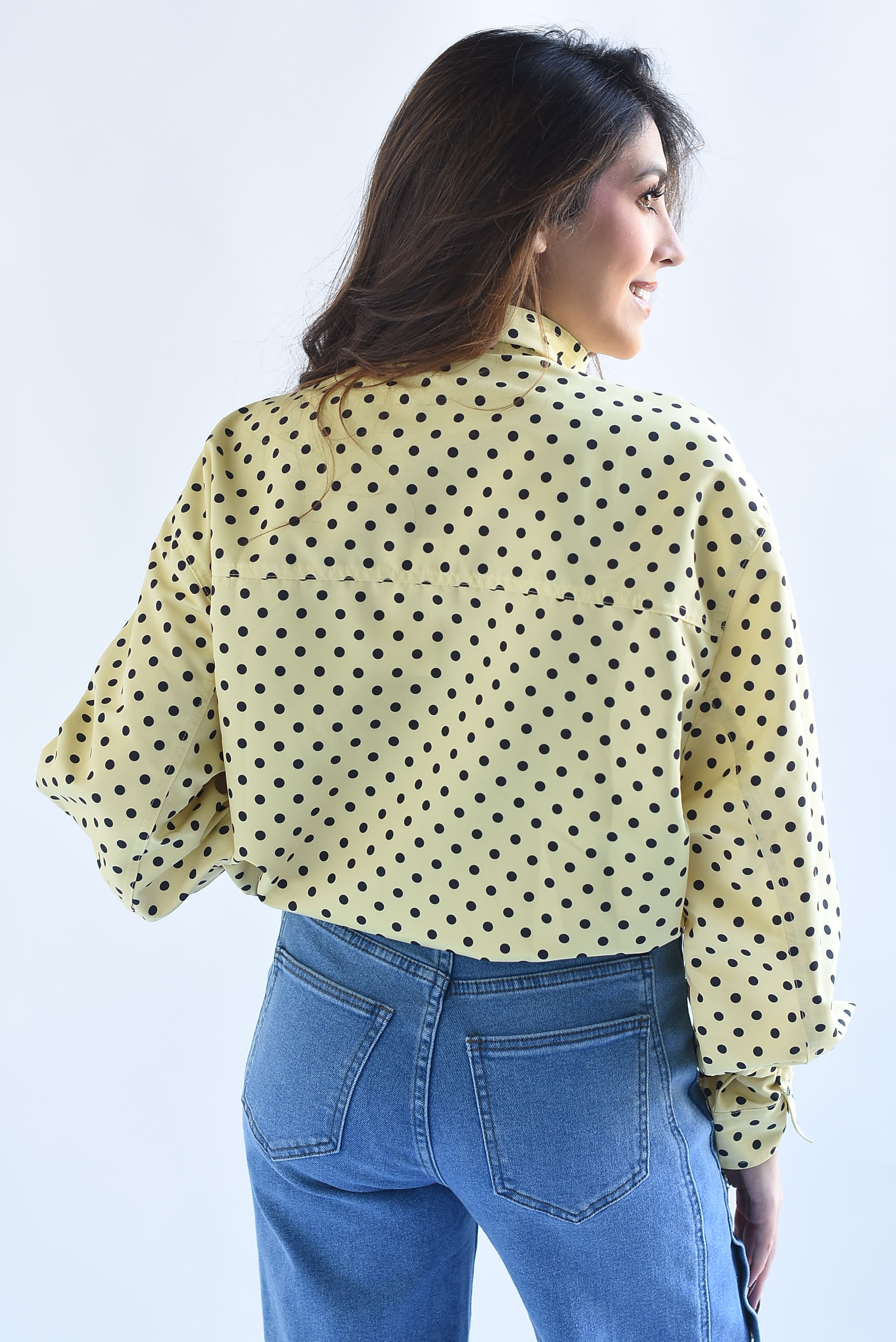 Chamarra polka dots jaretas