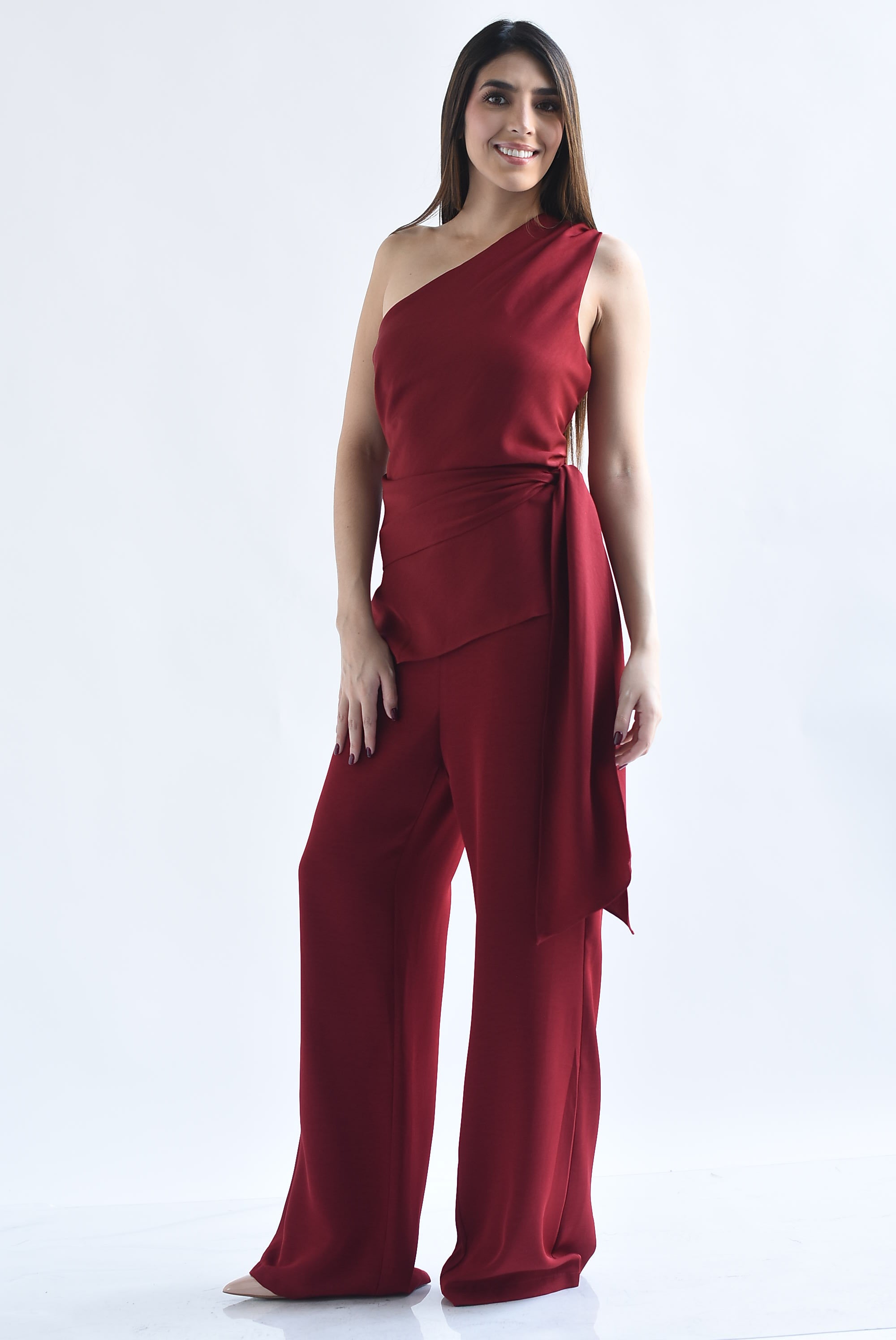 Jumpsuit asimétrico cinta