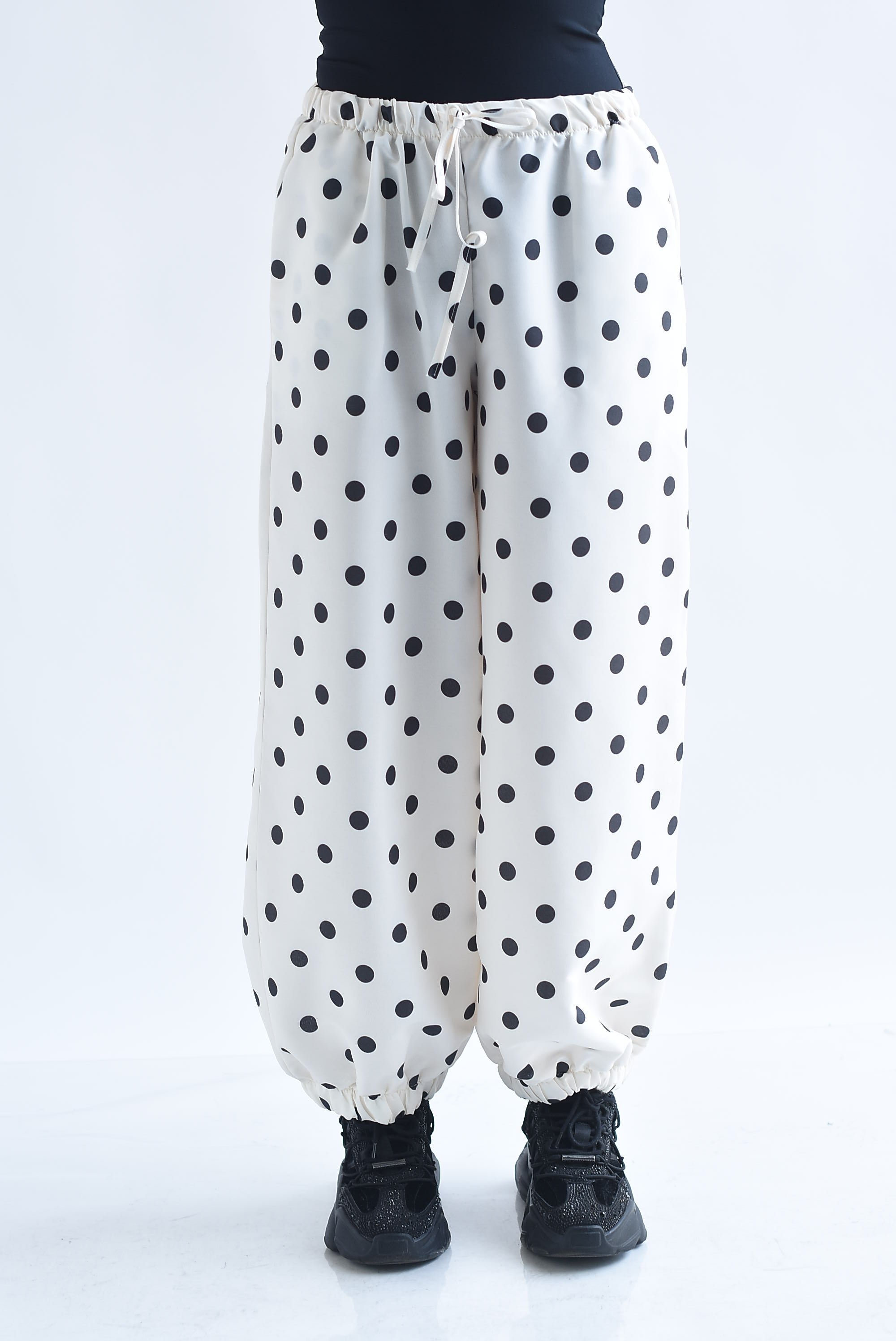 Pantalón globo polka dots jareta