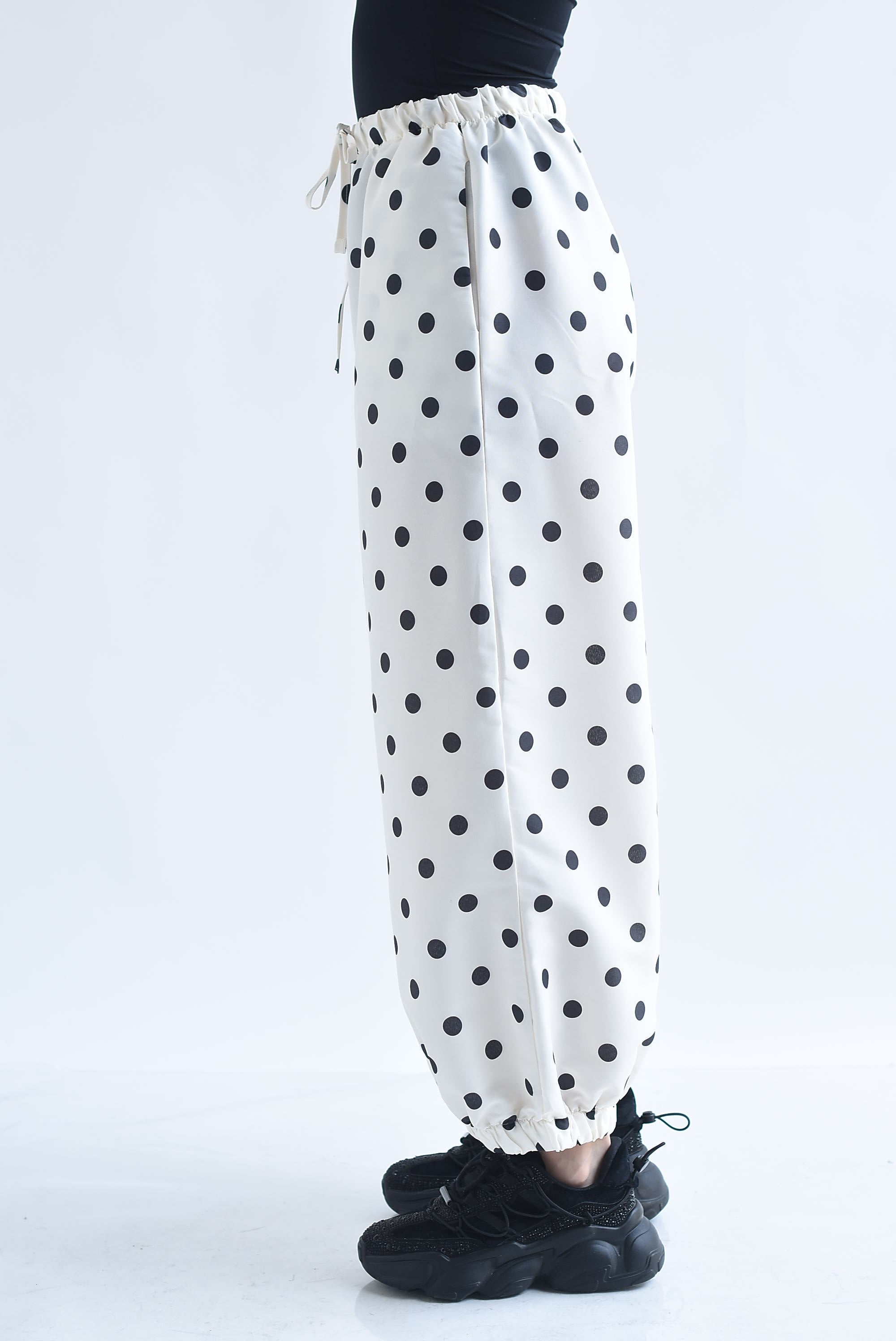 Pantalón globo polka dots jareta