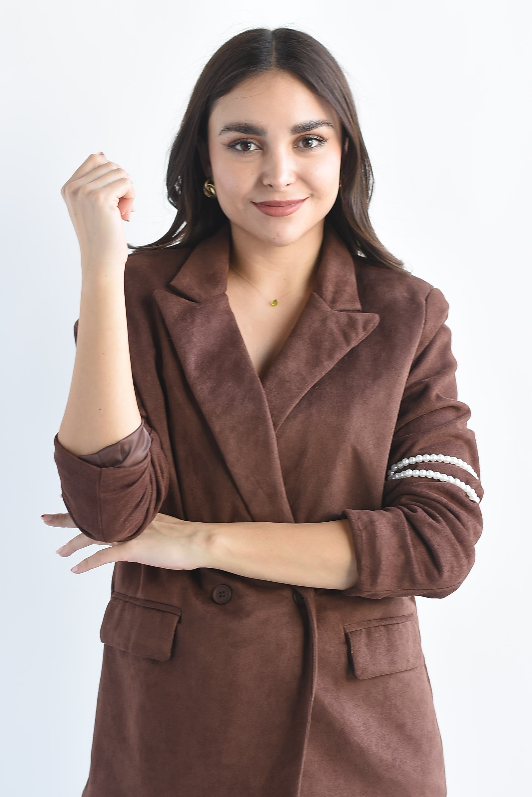 Set Pulseras ajustables perlas