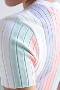 Fashion Styled Set Falda y Top punto Pastel