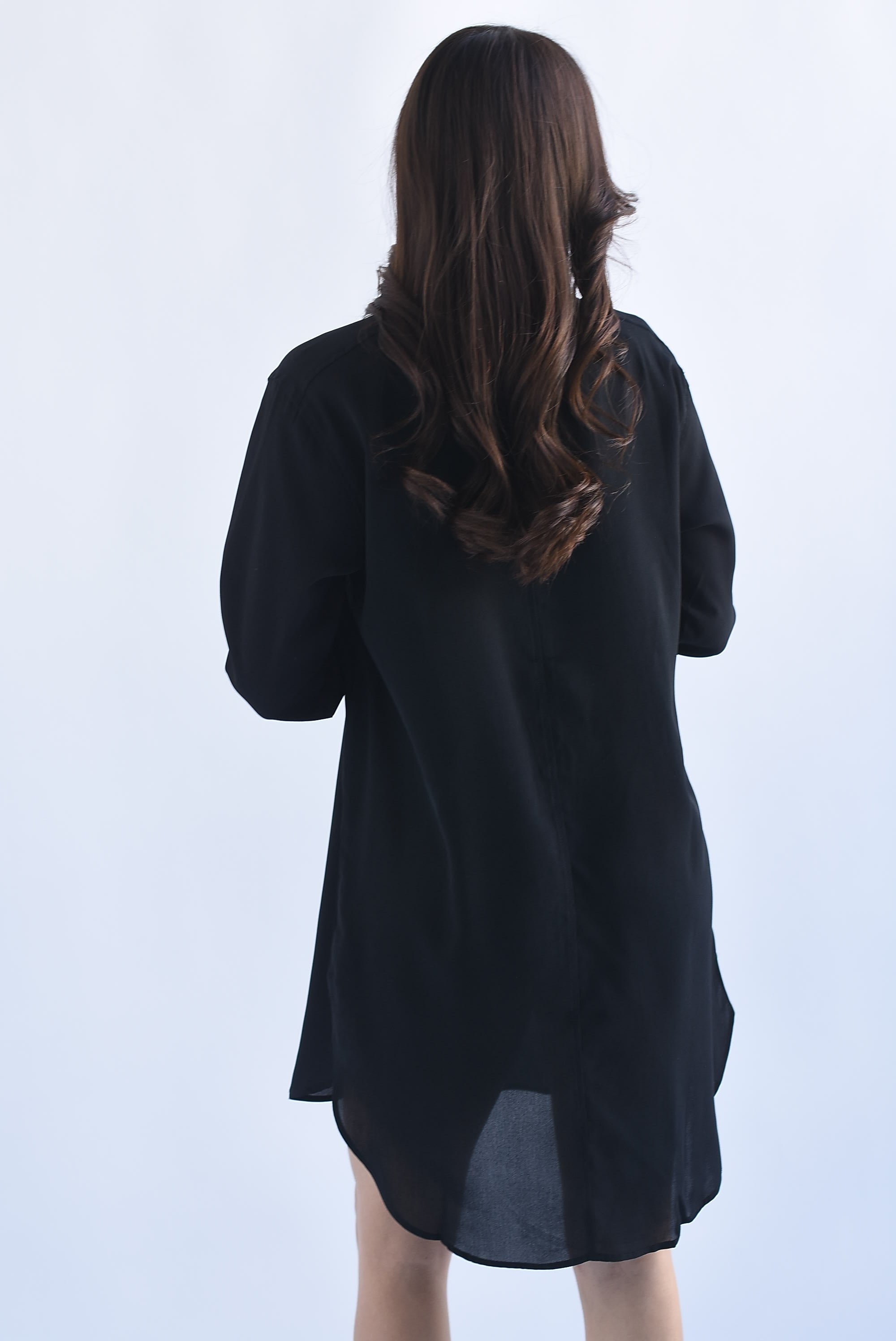 Vestido camisa manga larga