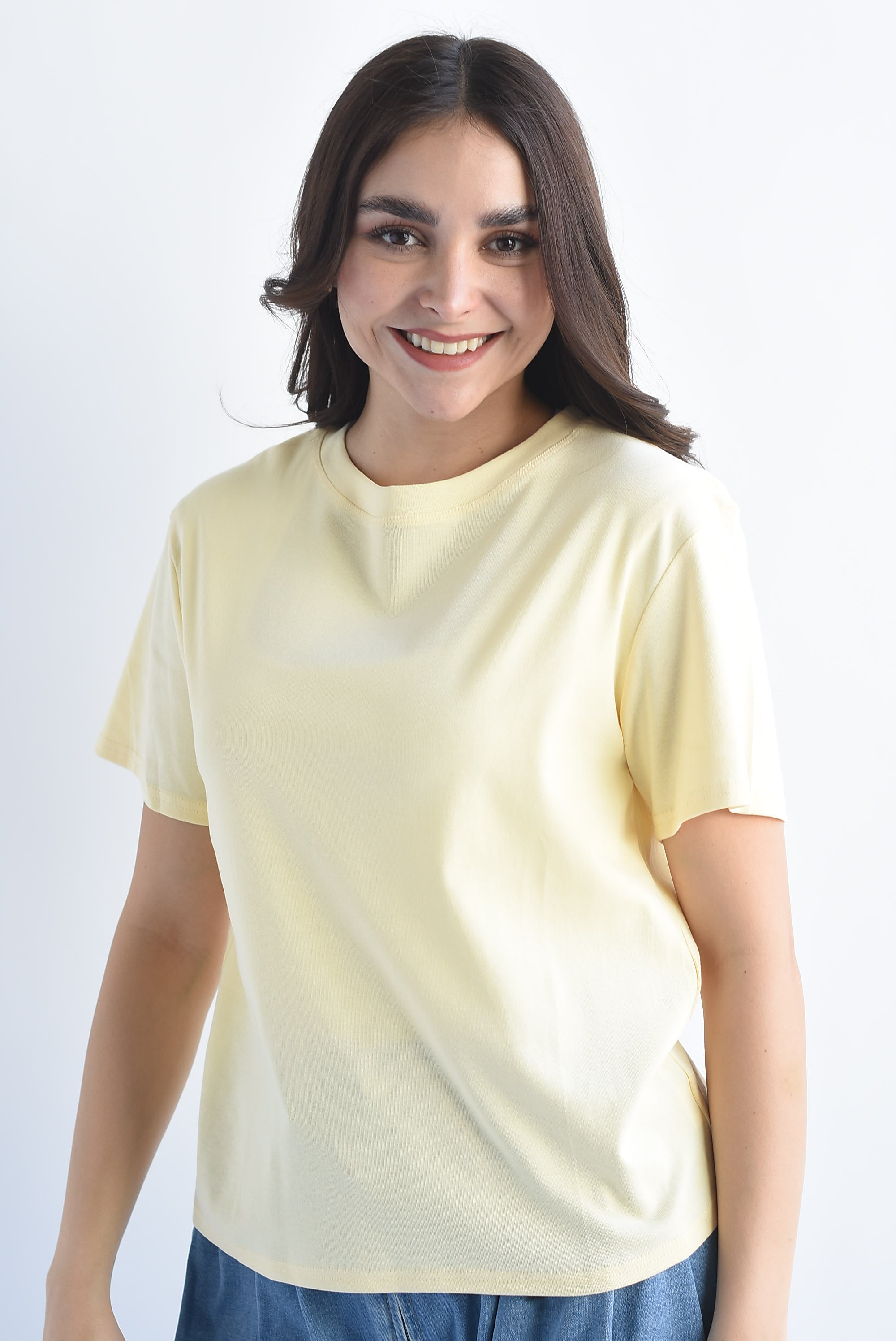 T-Shirt básica algodón