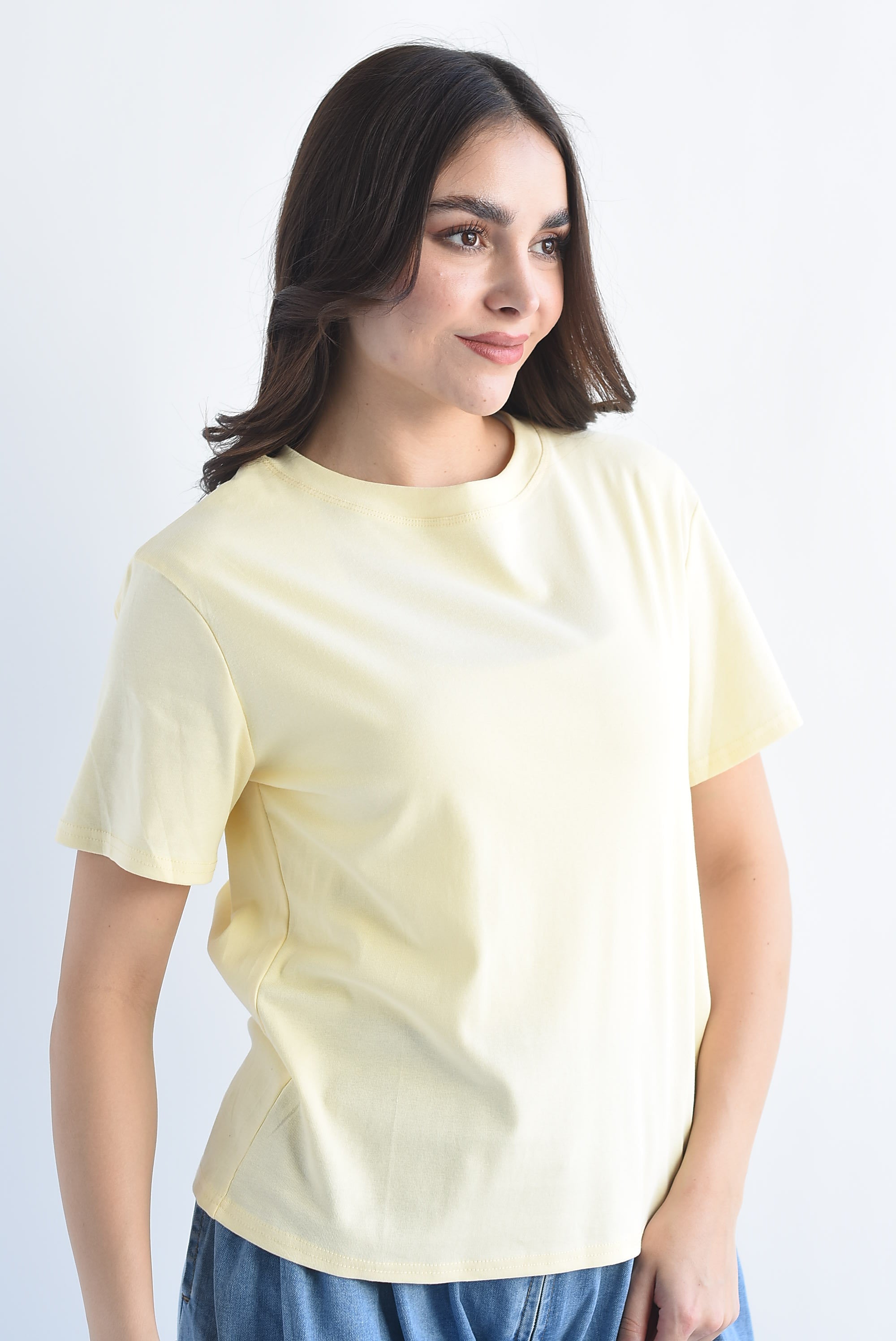 T-Shirt básica algodón