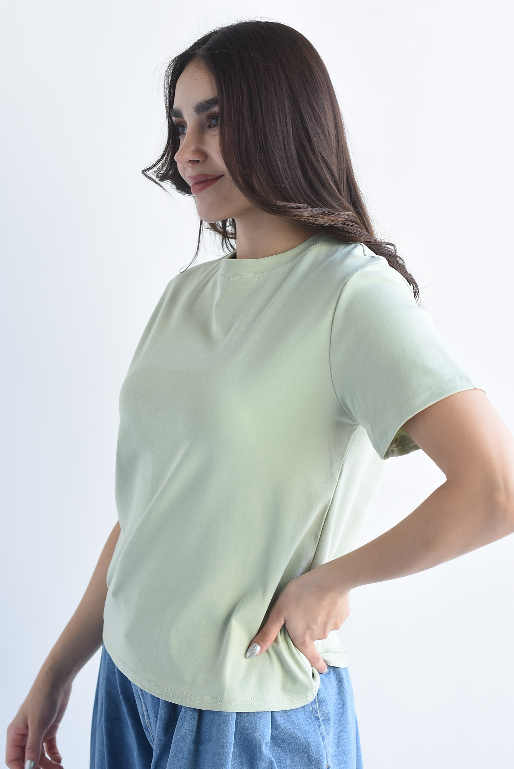 T-Shirt básica algodón