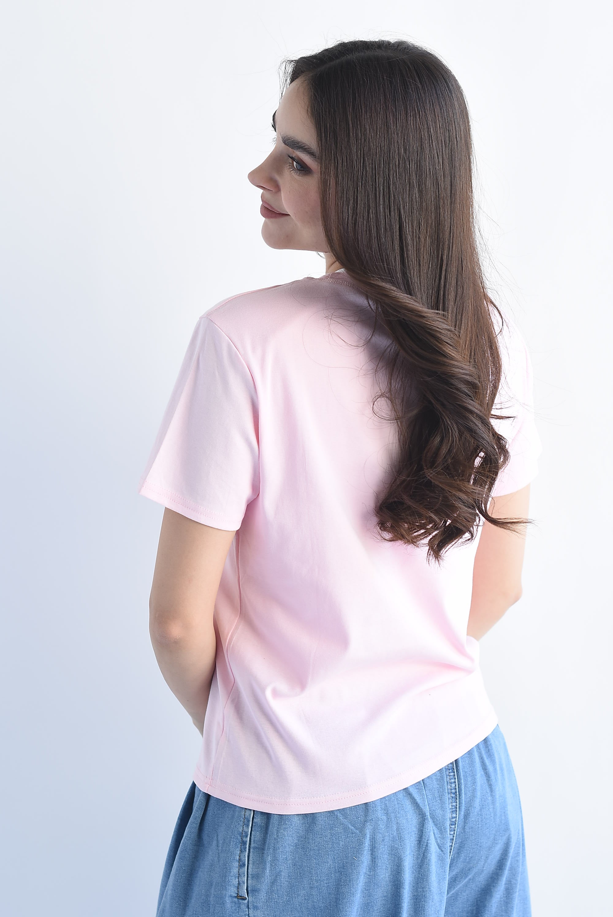 T-Shirt básica algodón