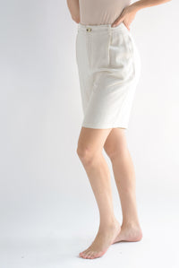 Fashion Styled Bermuda lino Crudo