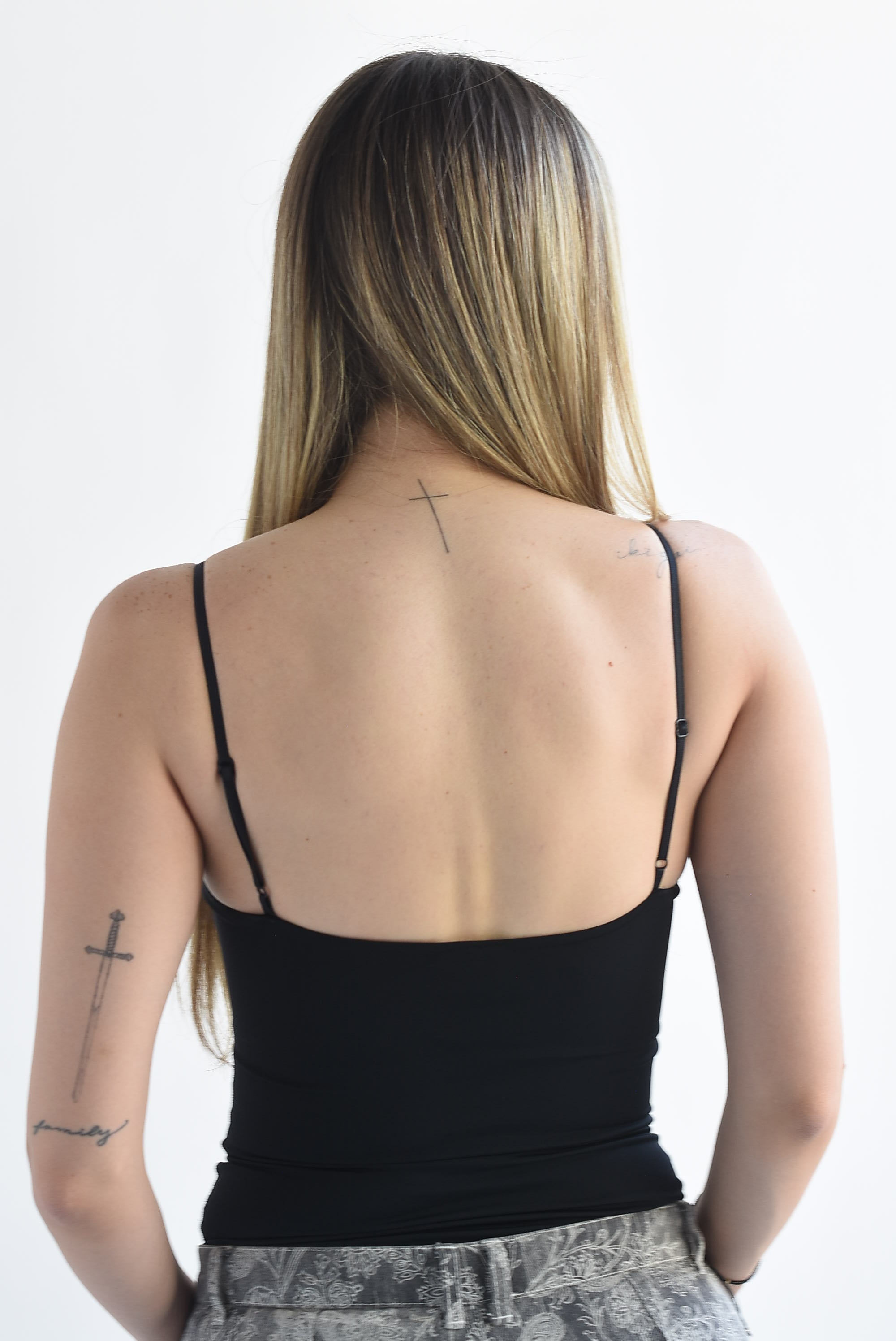 Body licra doble tirantes