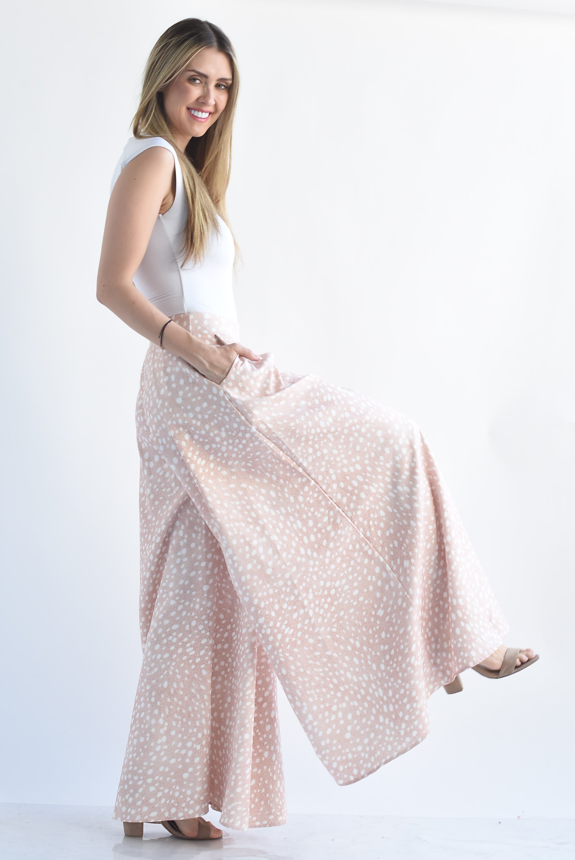 Pantalón sastre pata de elefante Bambi
