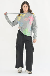Fashion Styled Pantalón cargo 3D Negro