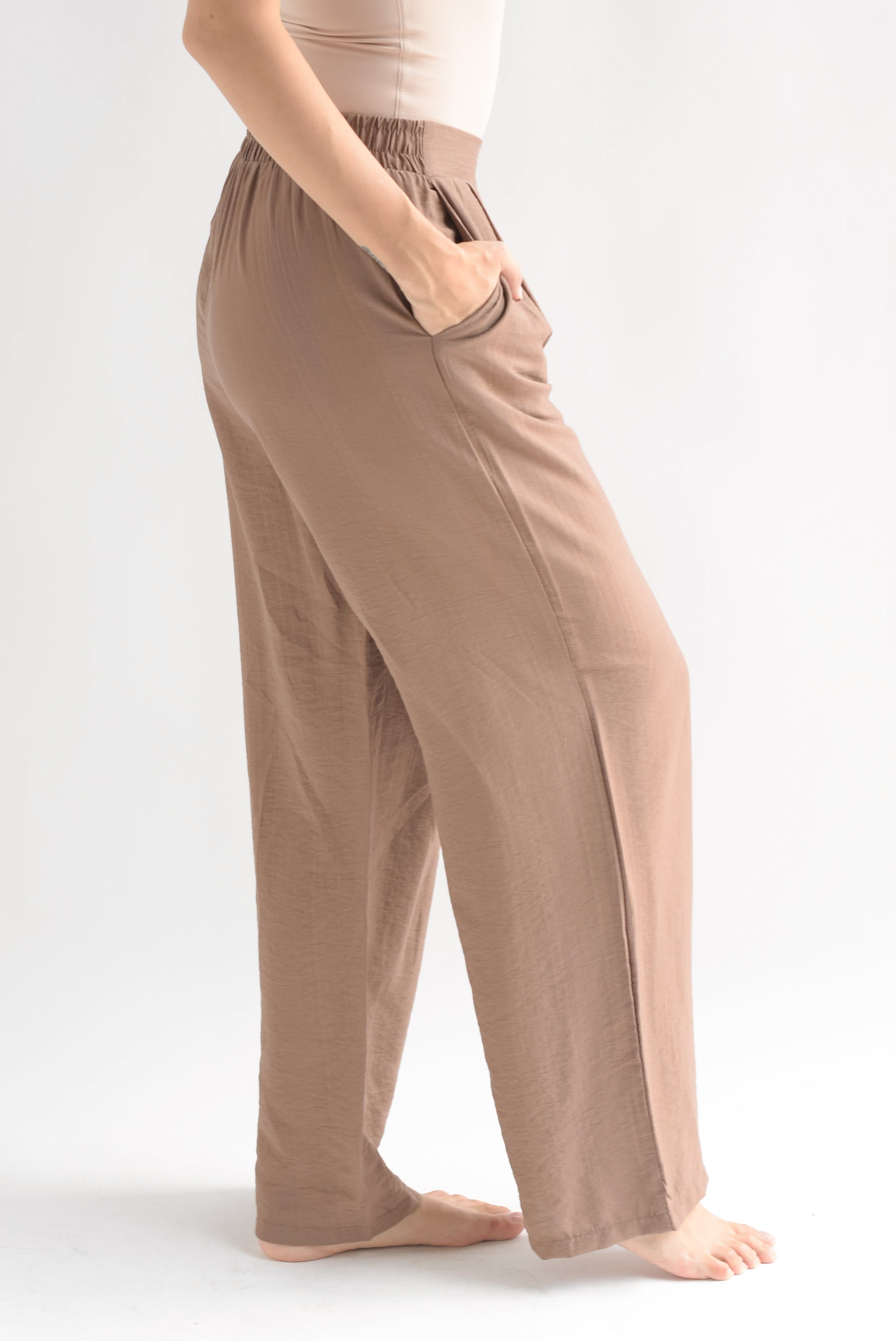 Pantalón apariencia arrugada Expresso