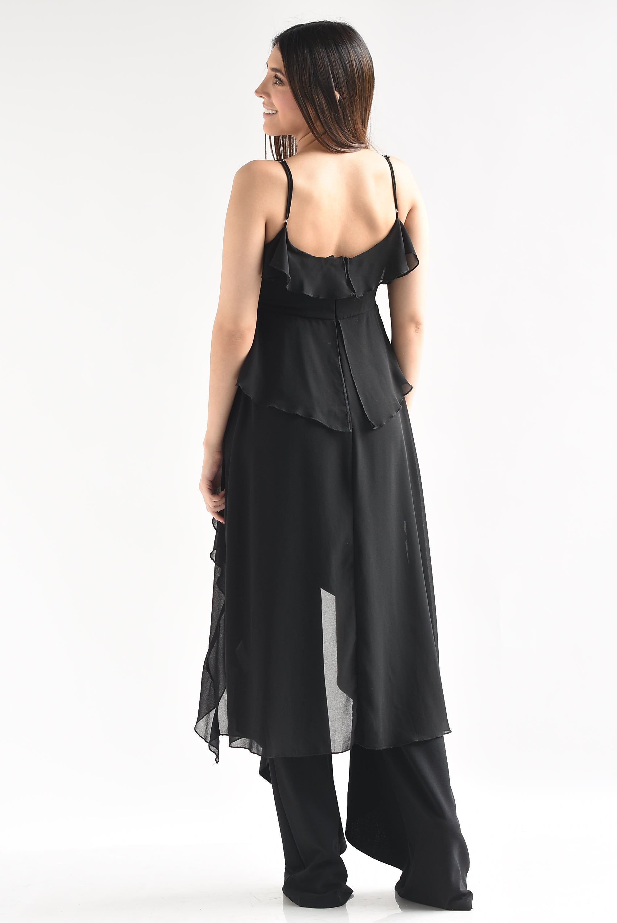 Maxiblusa gasa olanes