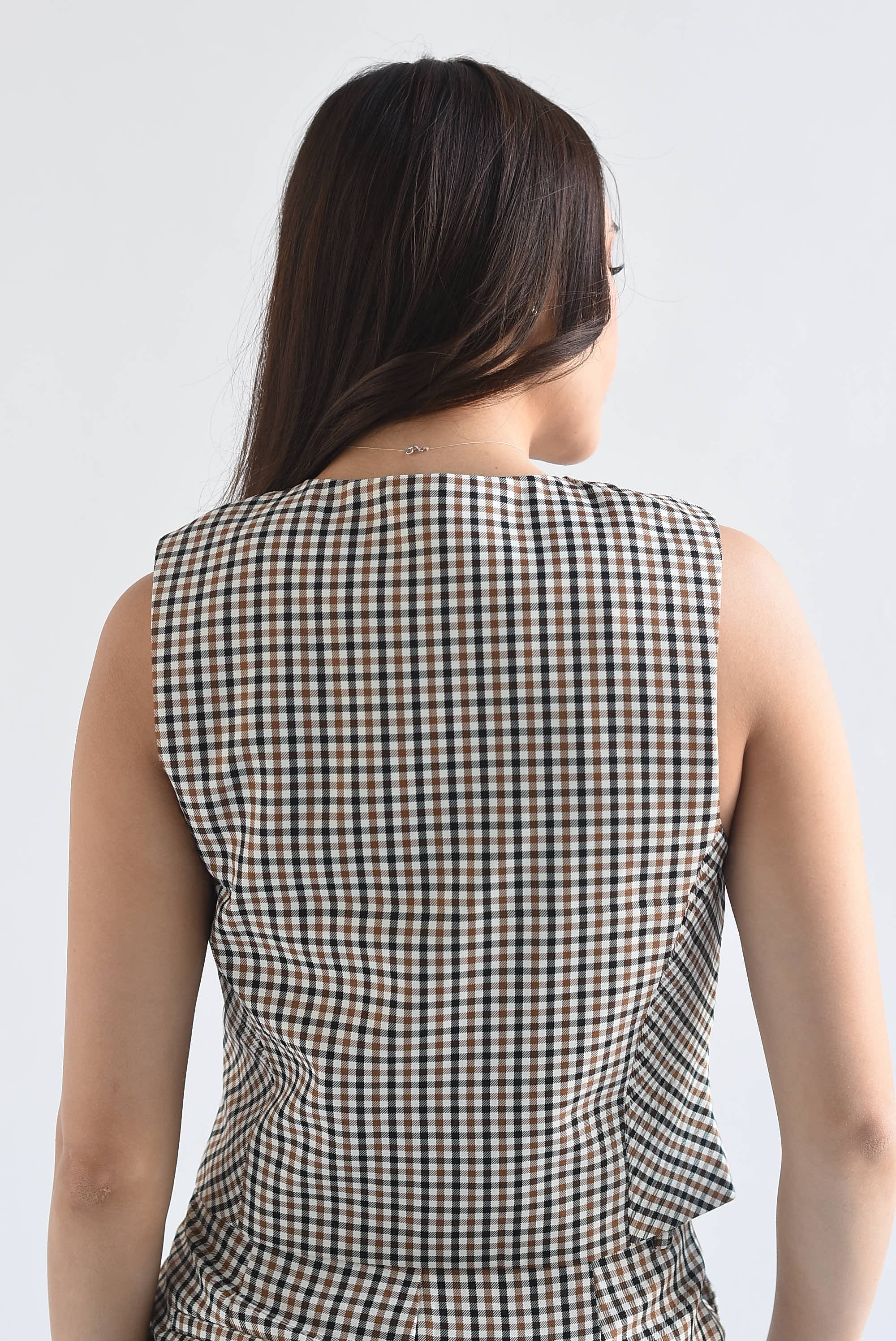 Chaleco sastre cuadros