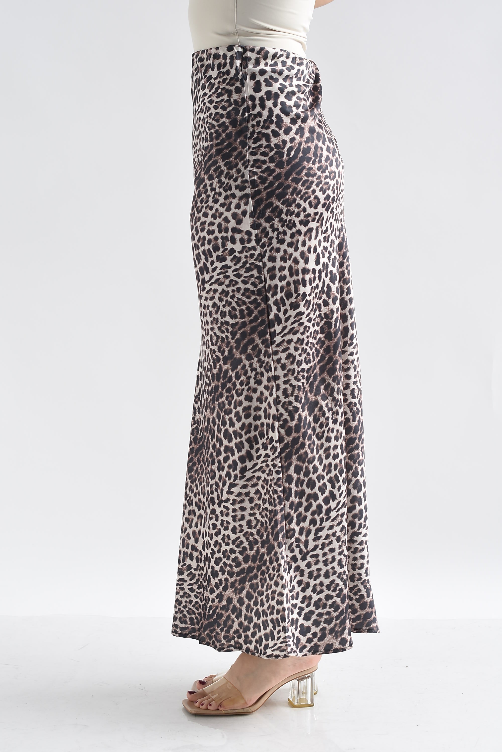 Falda lencera animal print