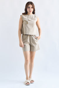 Fashion Styled Set Short y Blusa Moka