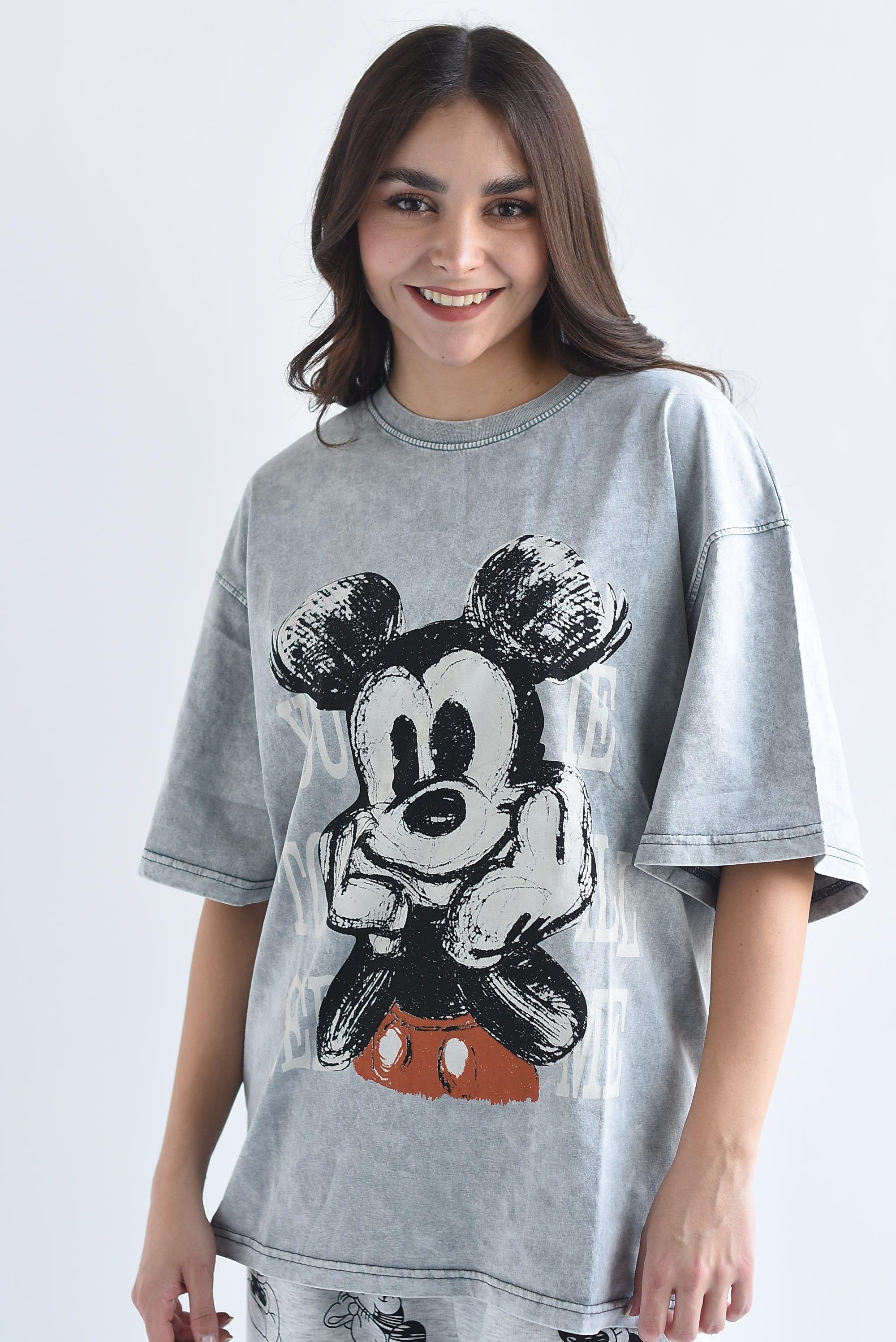 T-Shirt MICKEY deslavada