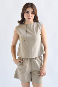 Fashion Styled Set Short y Blusa Moka