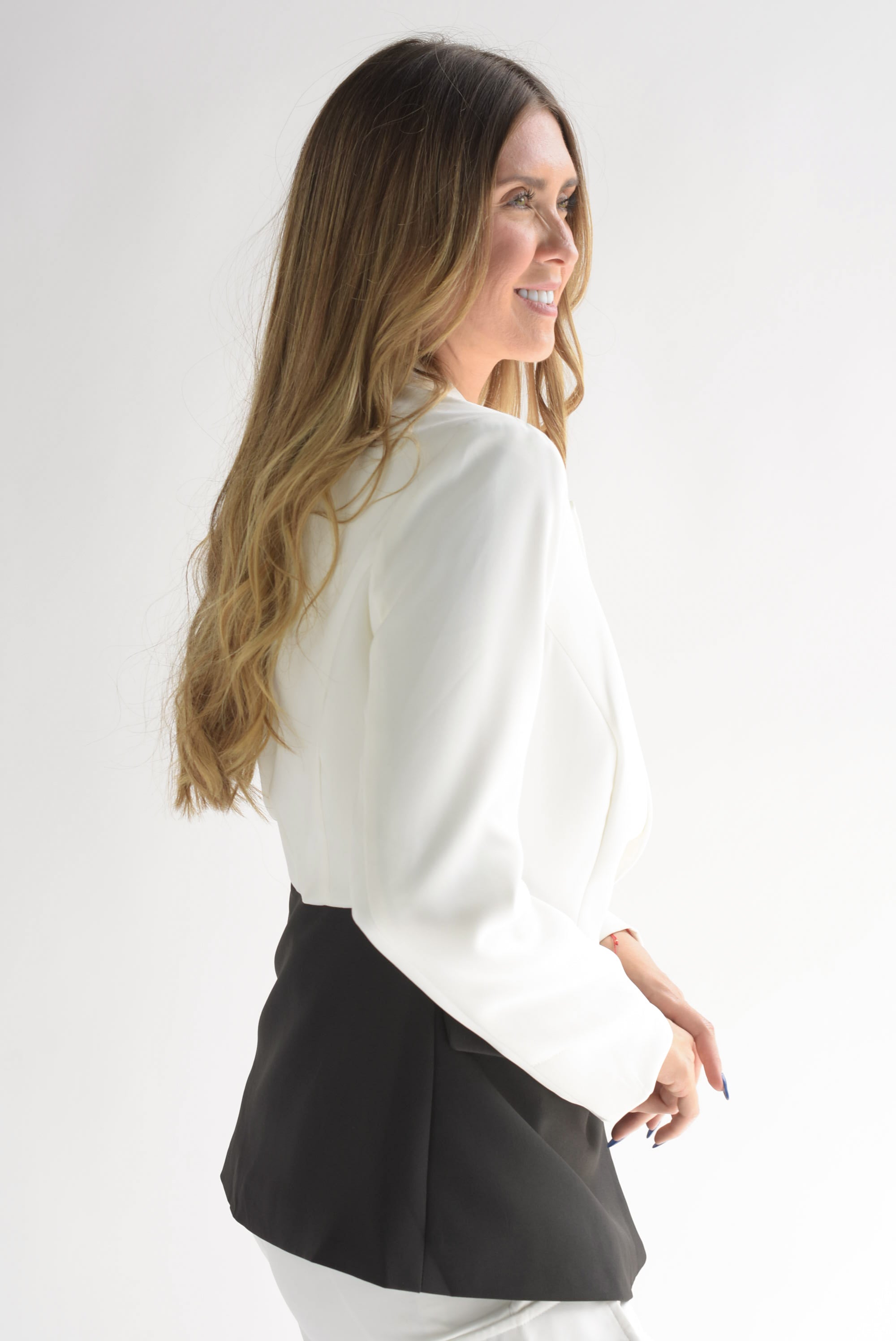 Blazer bicolor Black & White