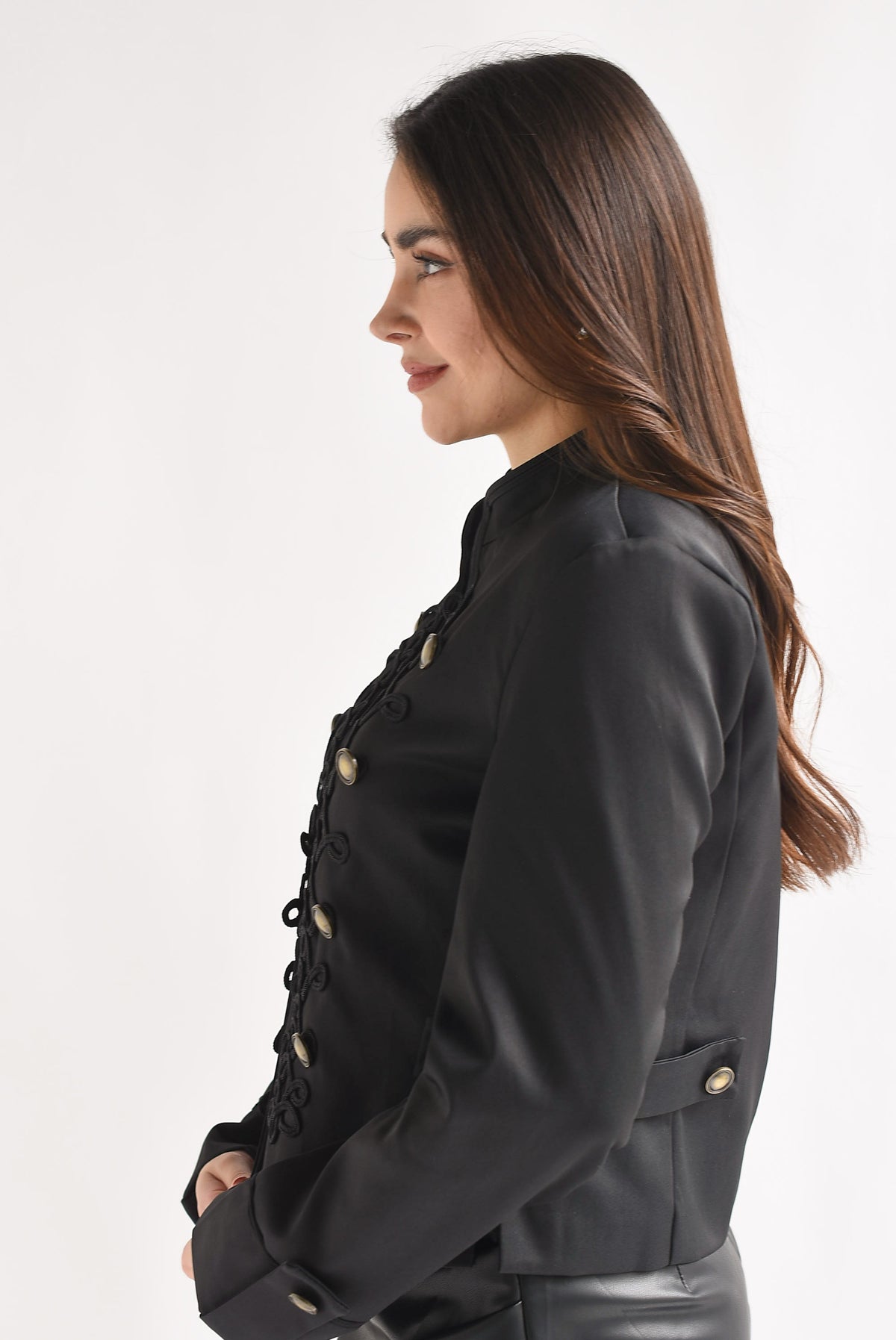 Blazer gabardina militar