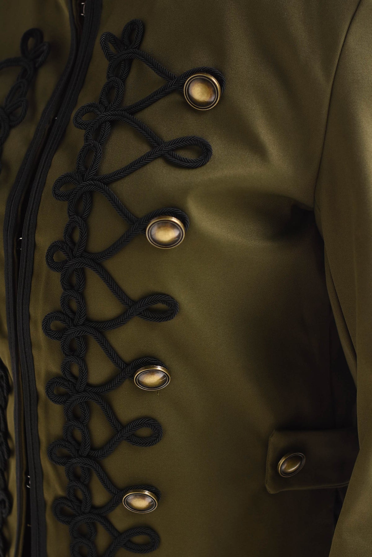Blazer gabardina militar