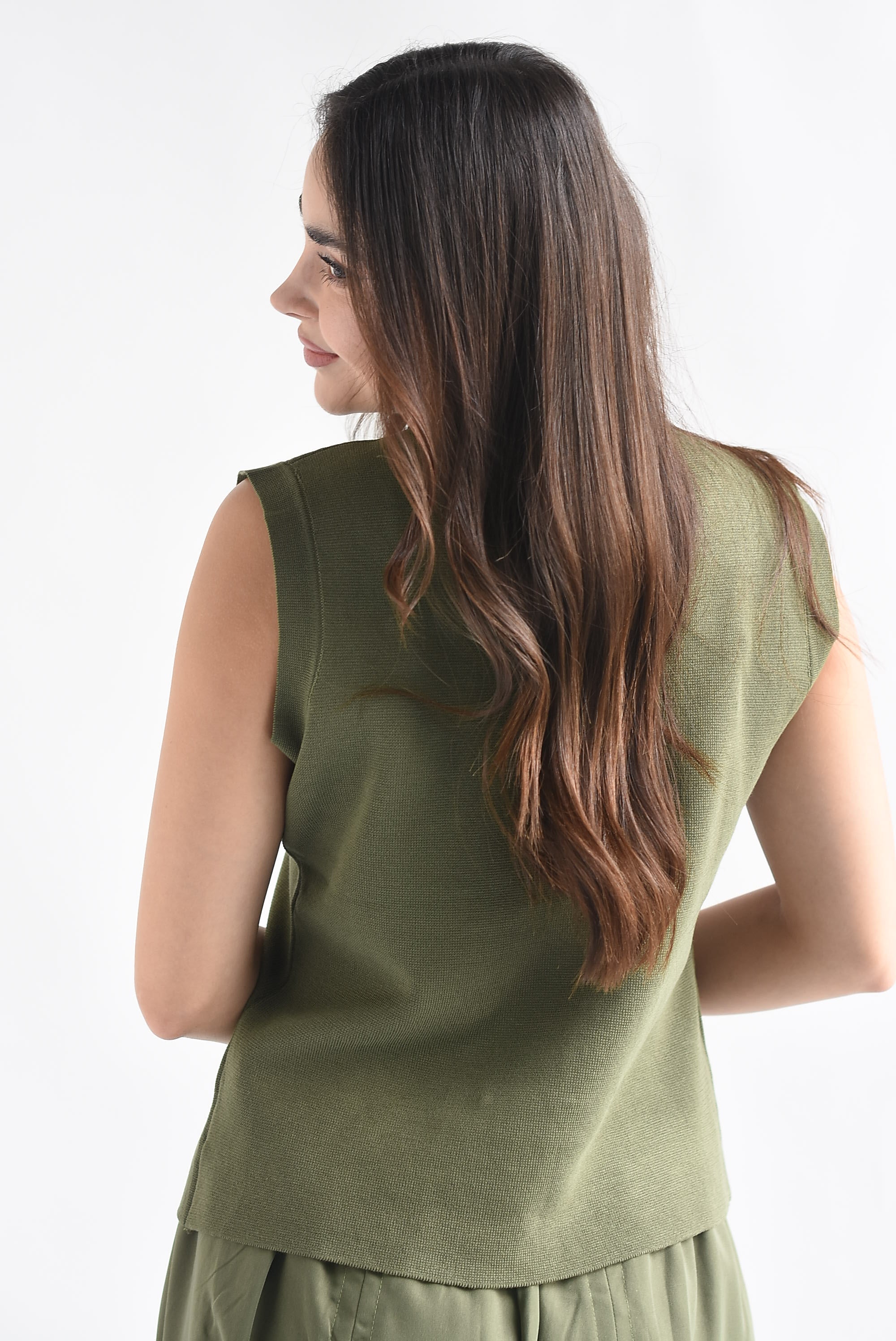 Chaleco militar punto