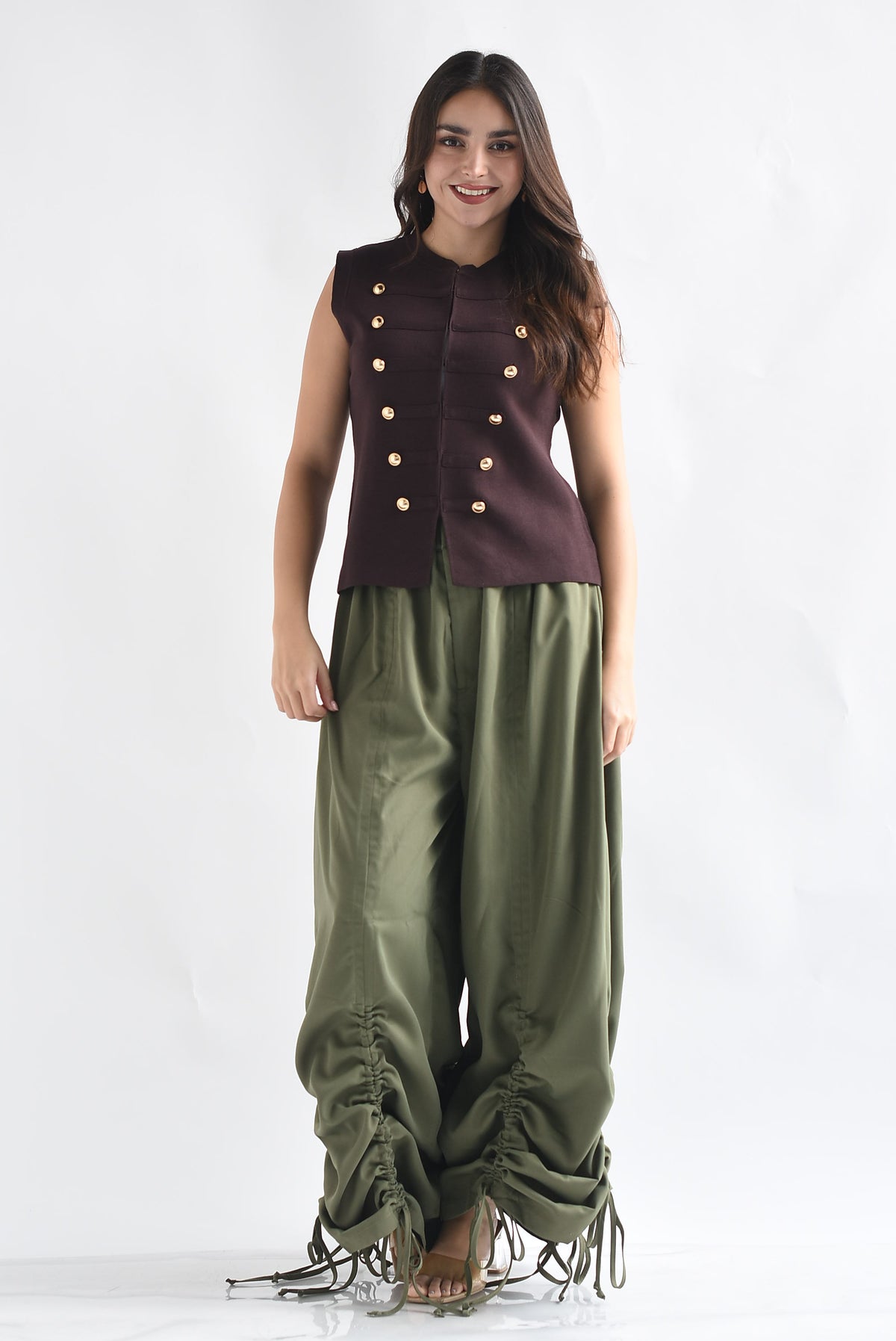 Chaleco militar punto