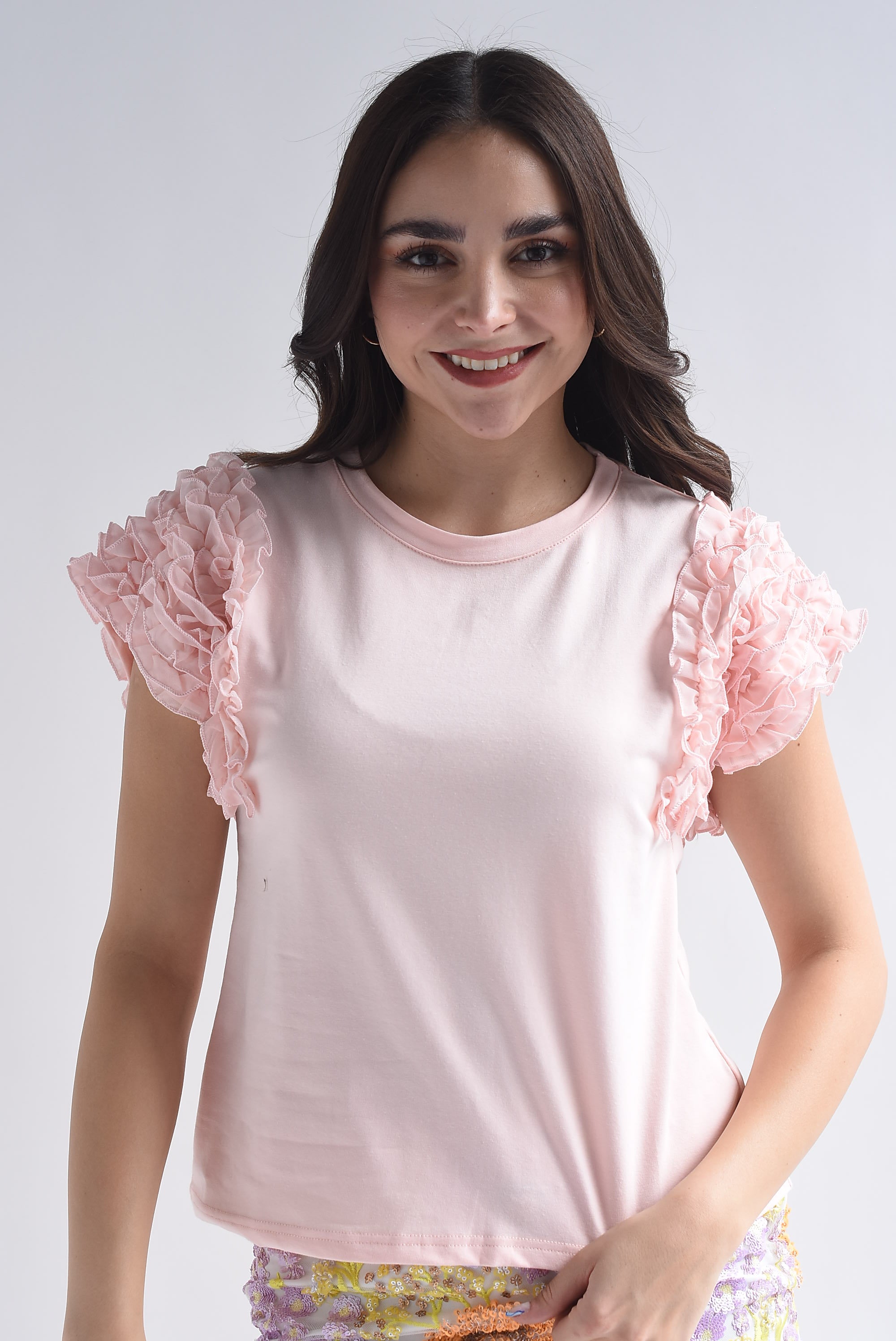 T-Shirt manga tiras olán