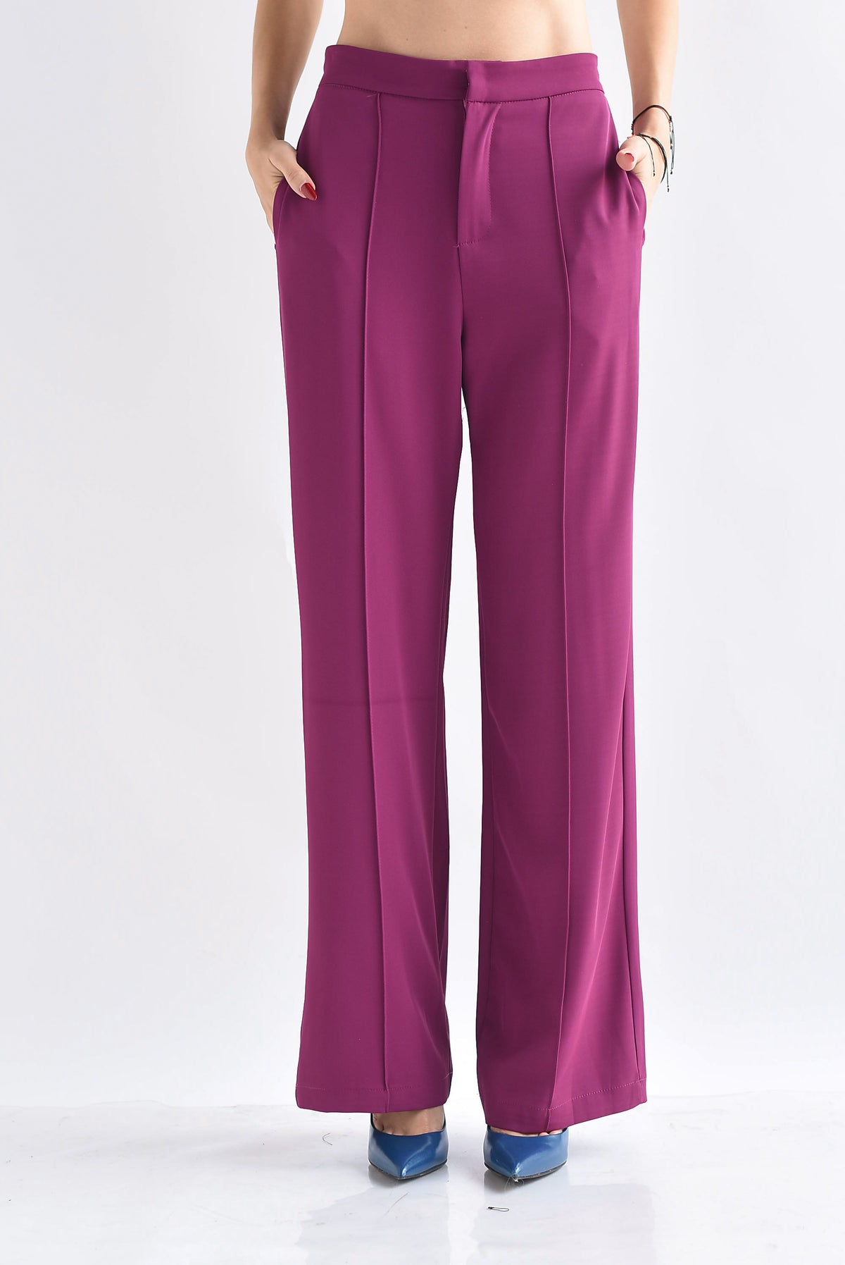 Pantalón de vestir costuras