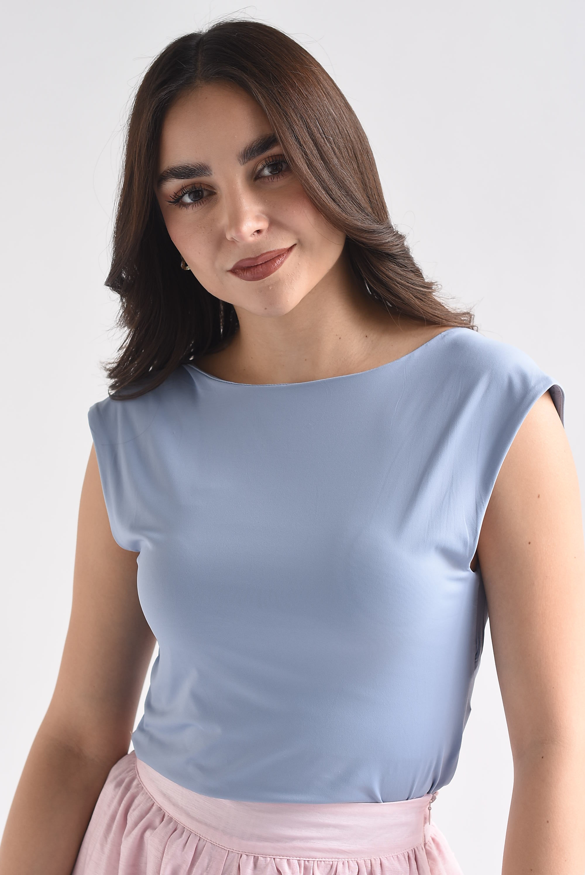 Blusa licra espalda cuadrada