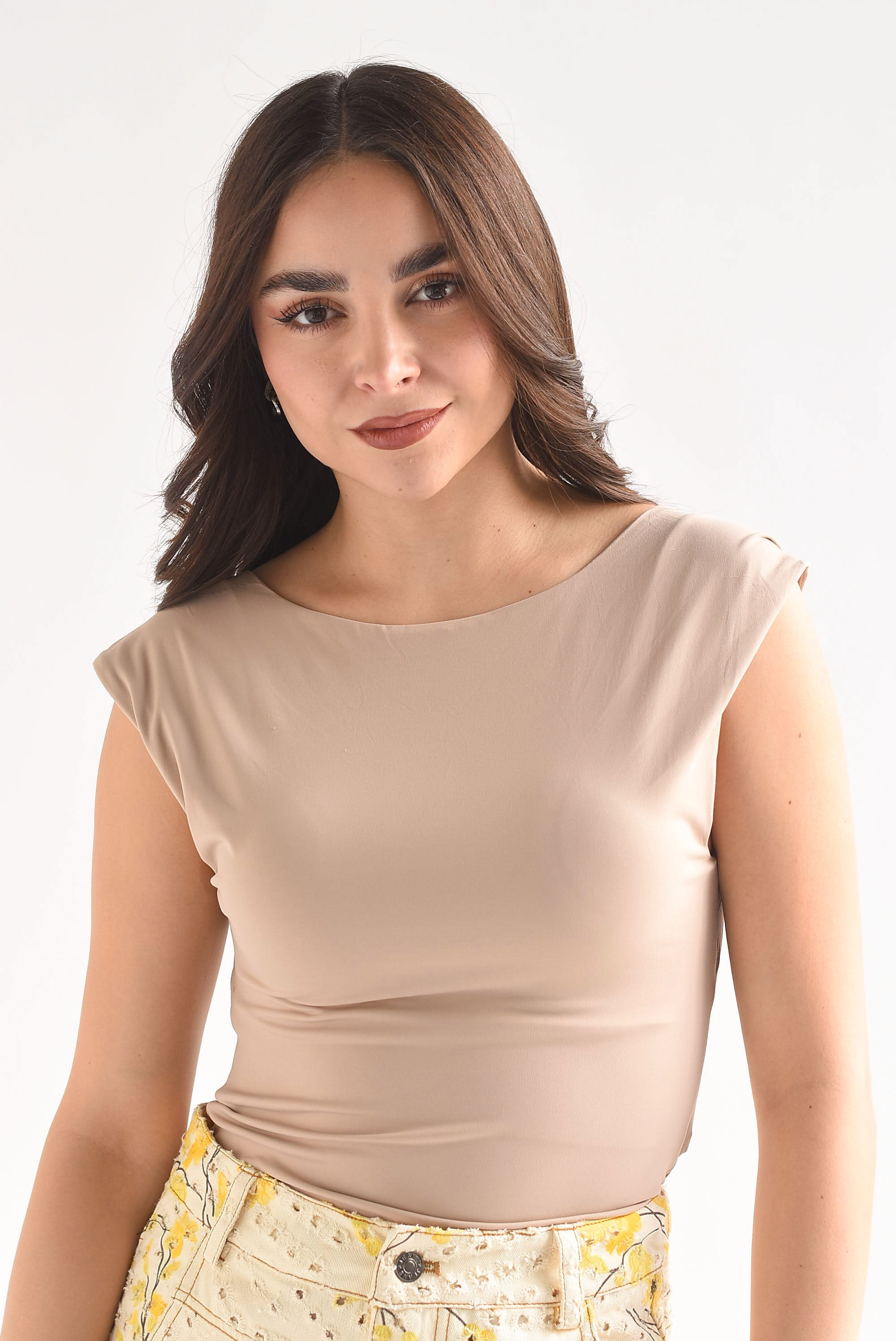 Blusa licra espalda cuadrada