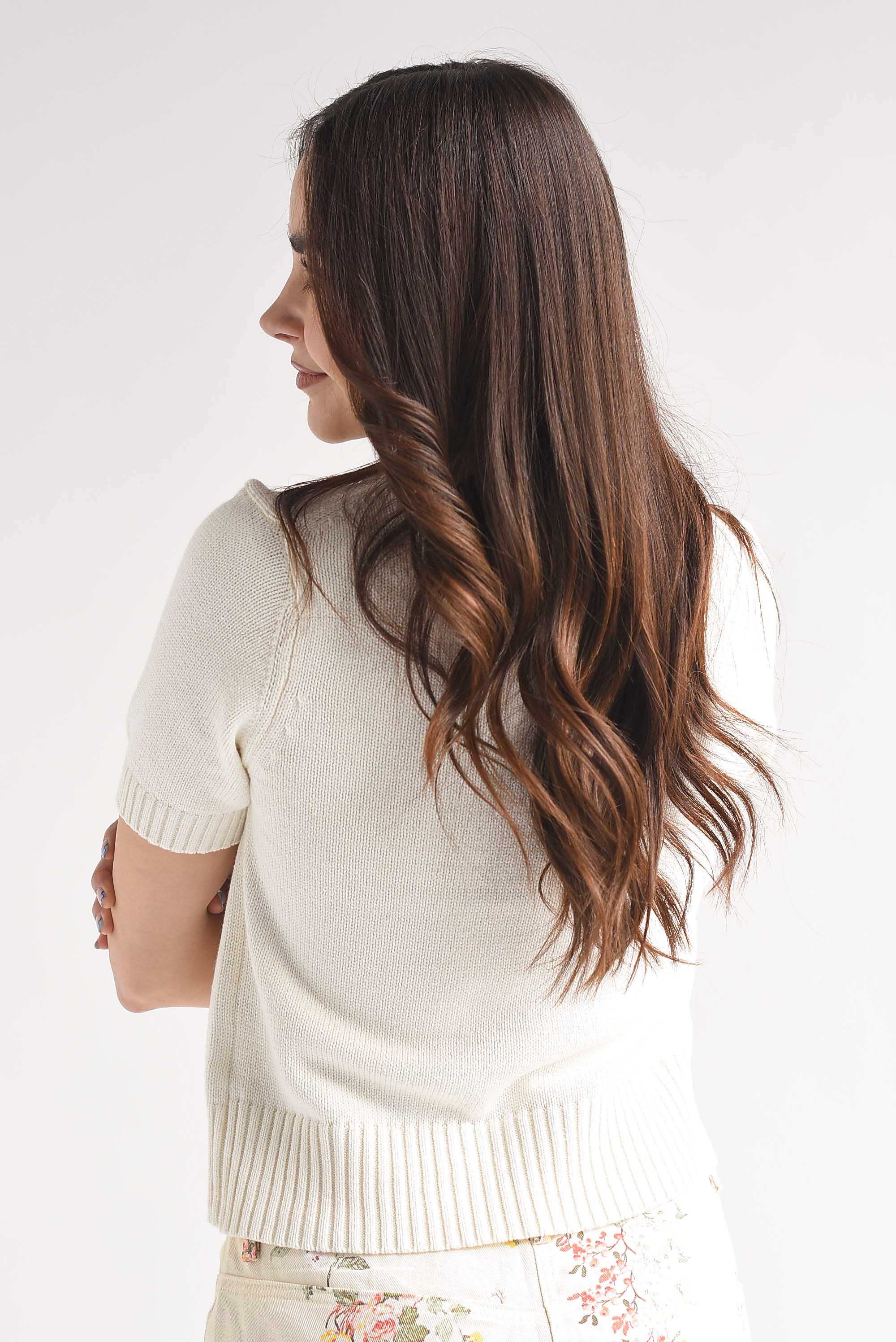 Blusa punto lazos