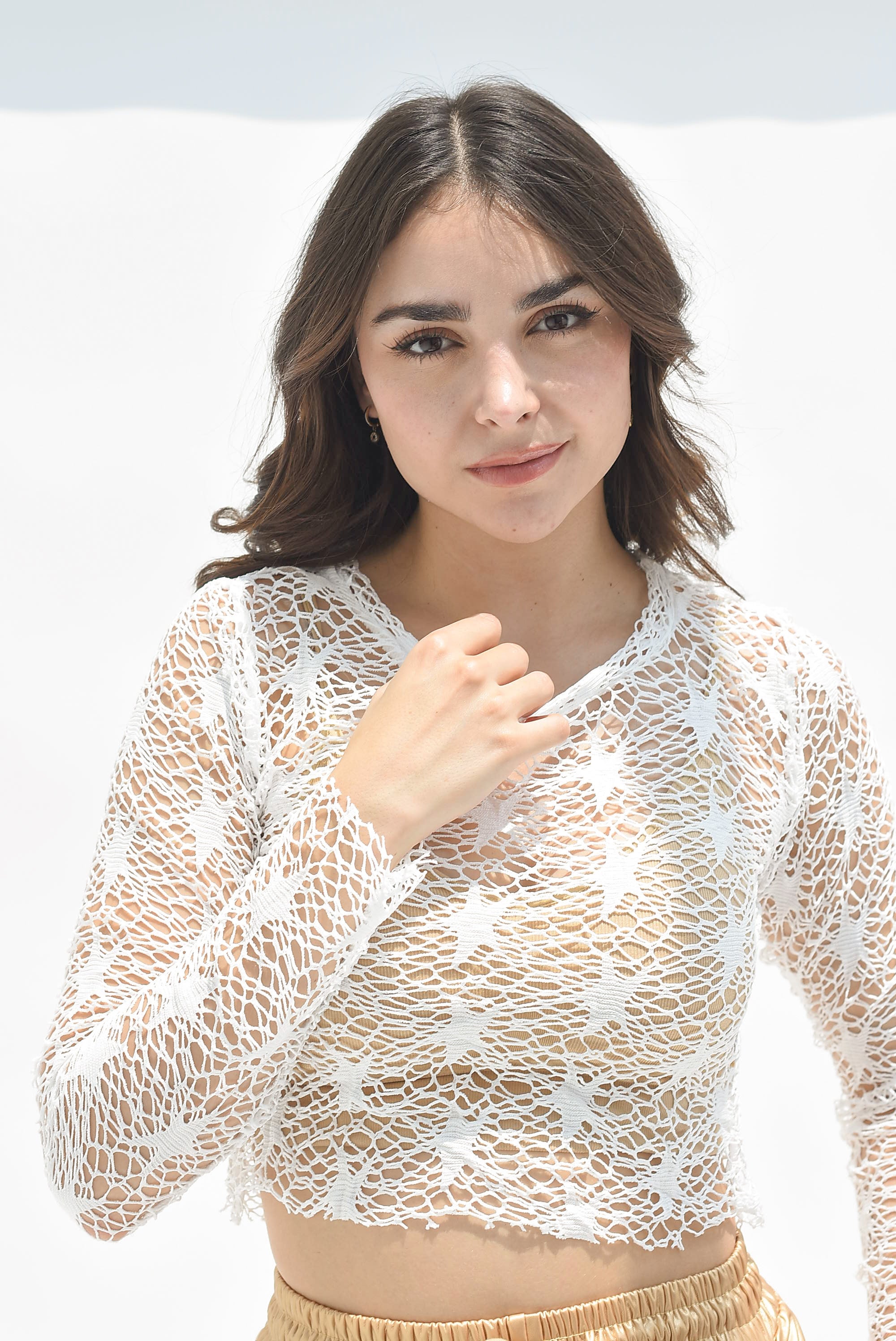 Blusa calada Blanco