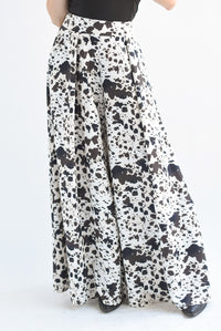 Fashion Styled Pantalón pata de elefante Cow
