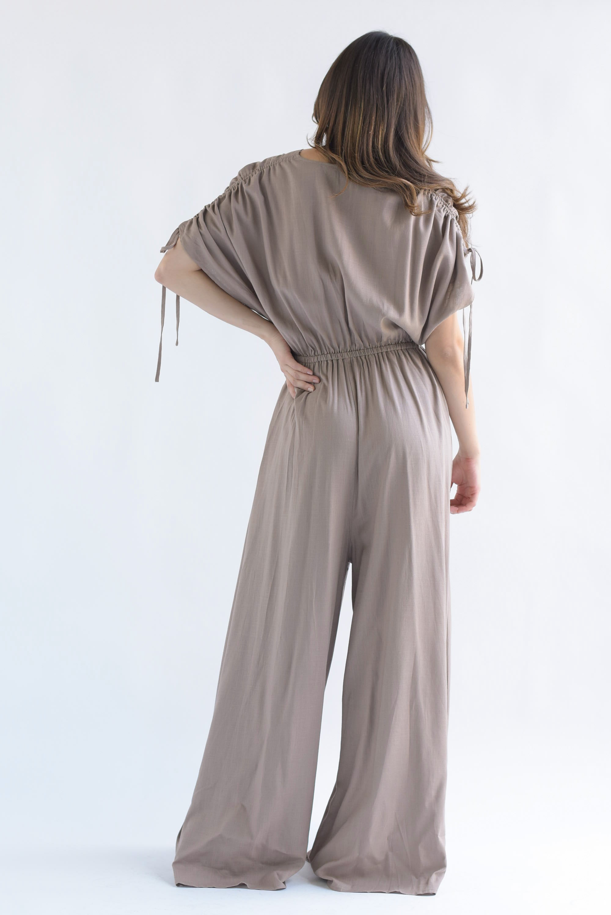 Jumpsuit cut-out jaretas Moka