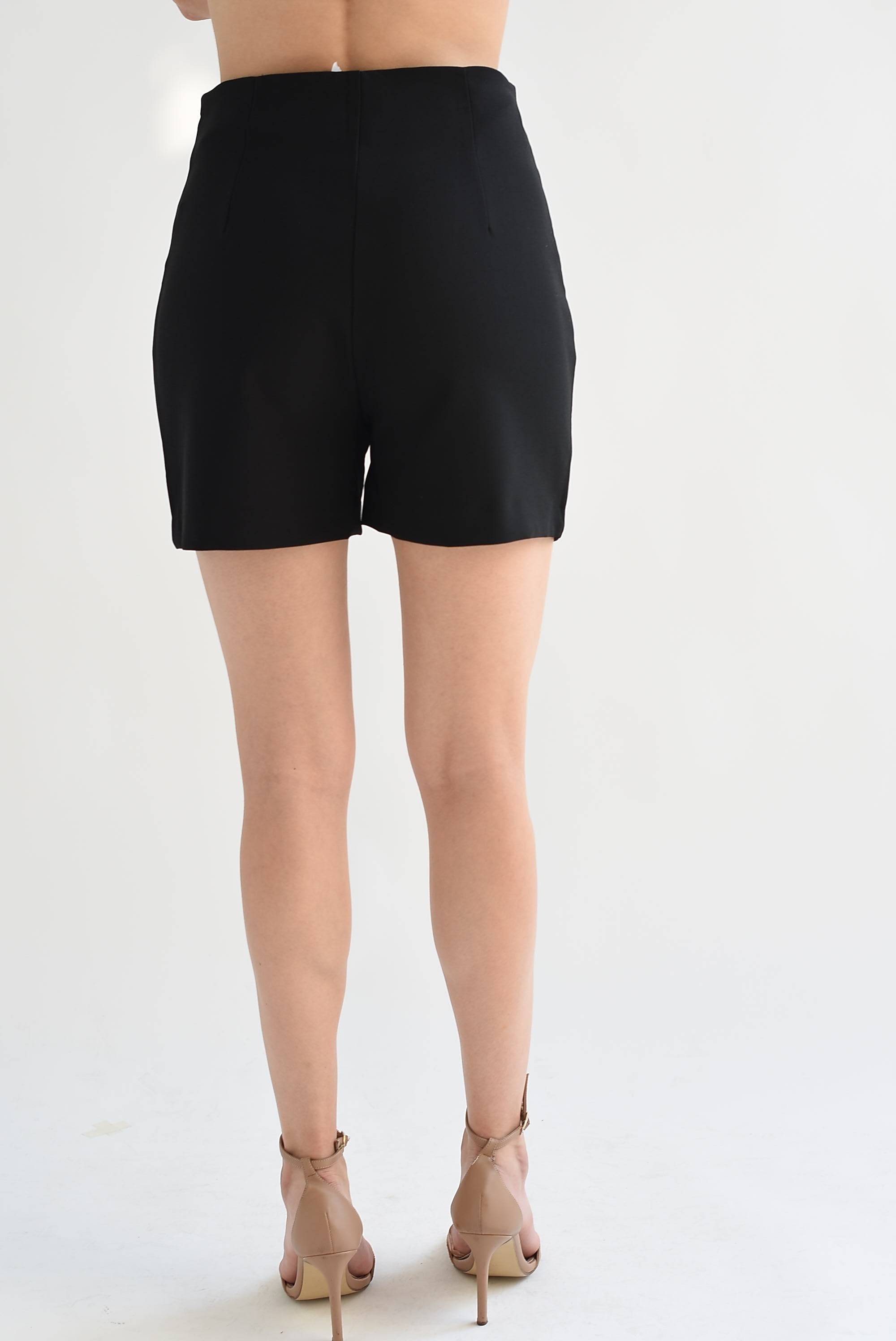 Short simulación pinzas Negro