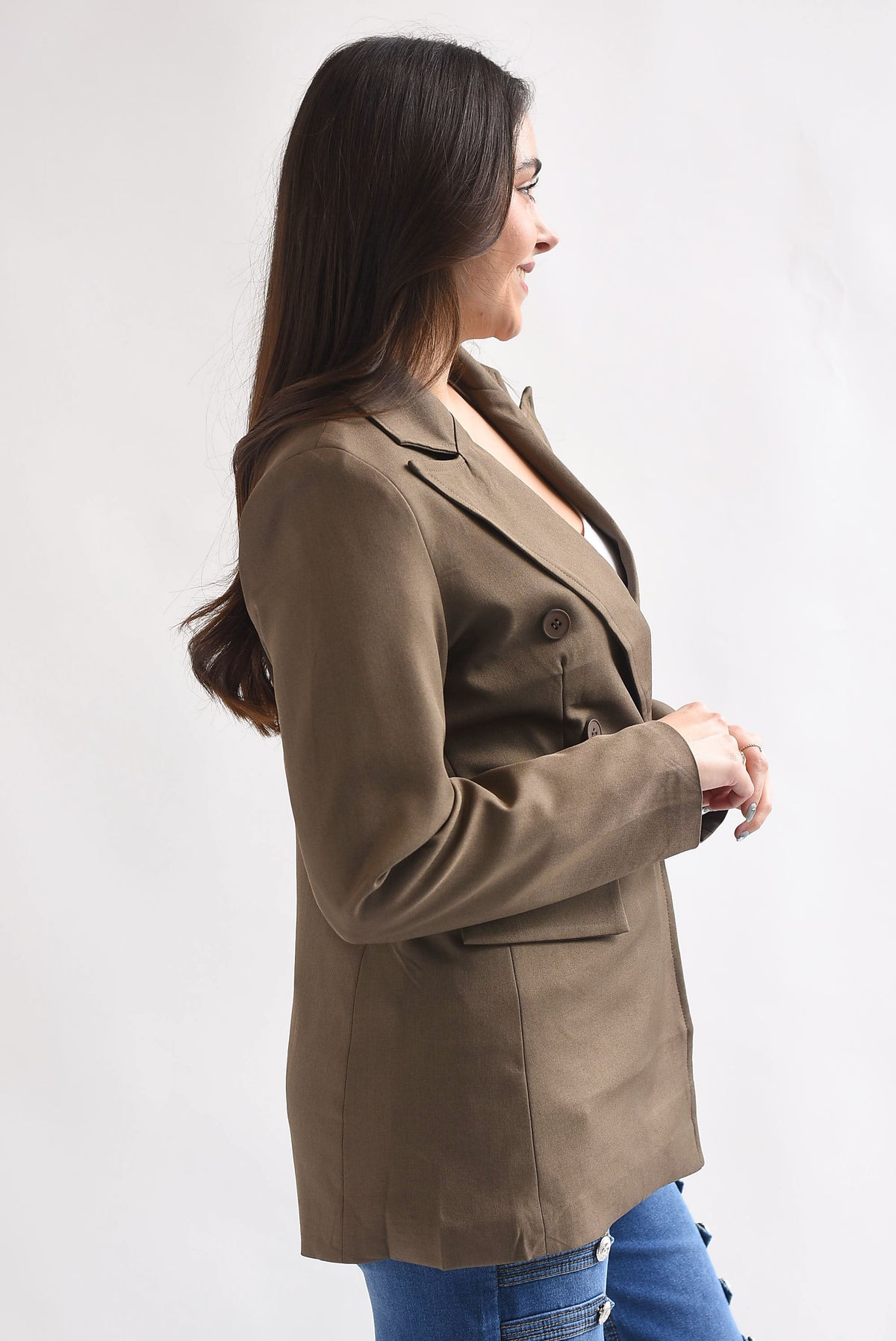 Blazer botones cruzados