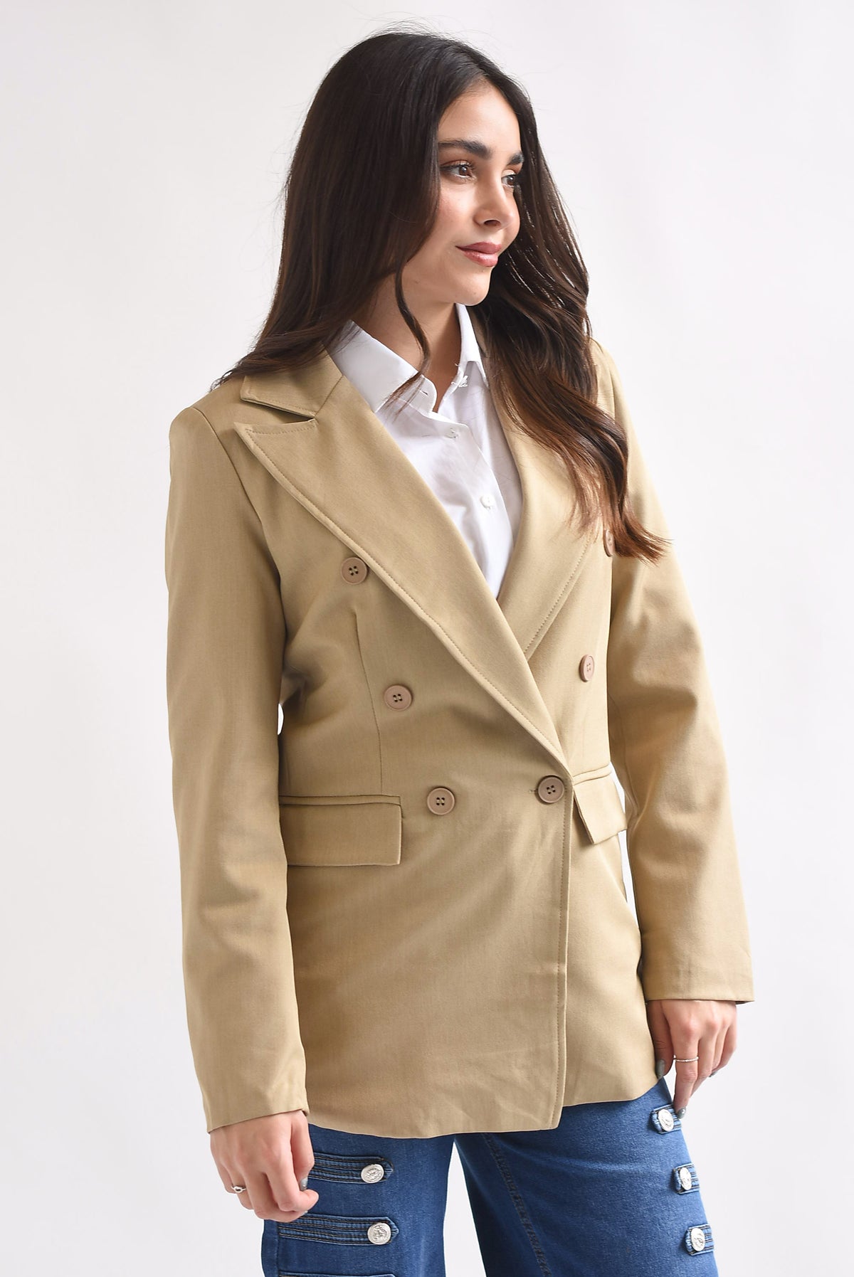 Blazer botones cruzados