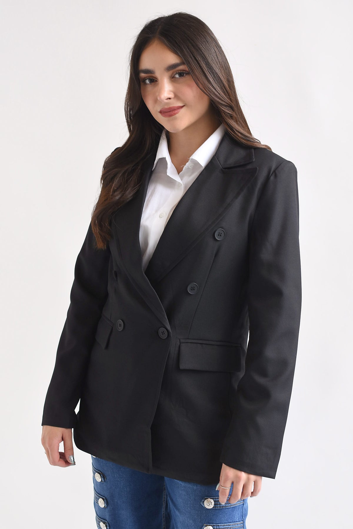 Blazer botones cruzados