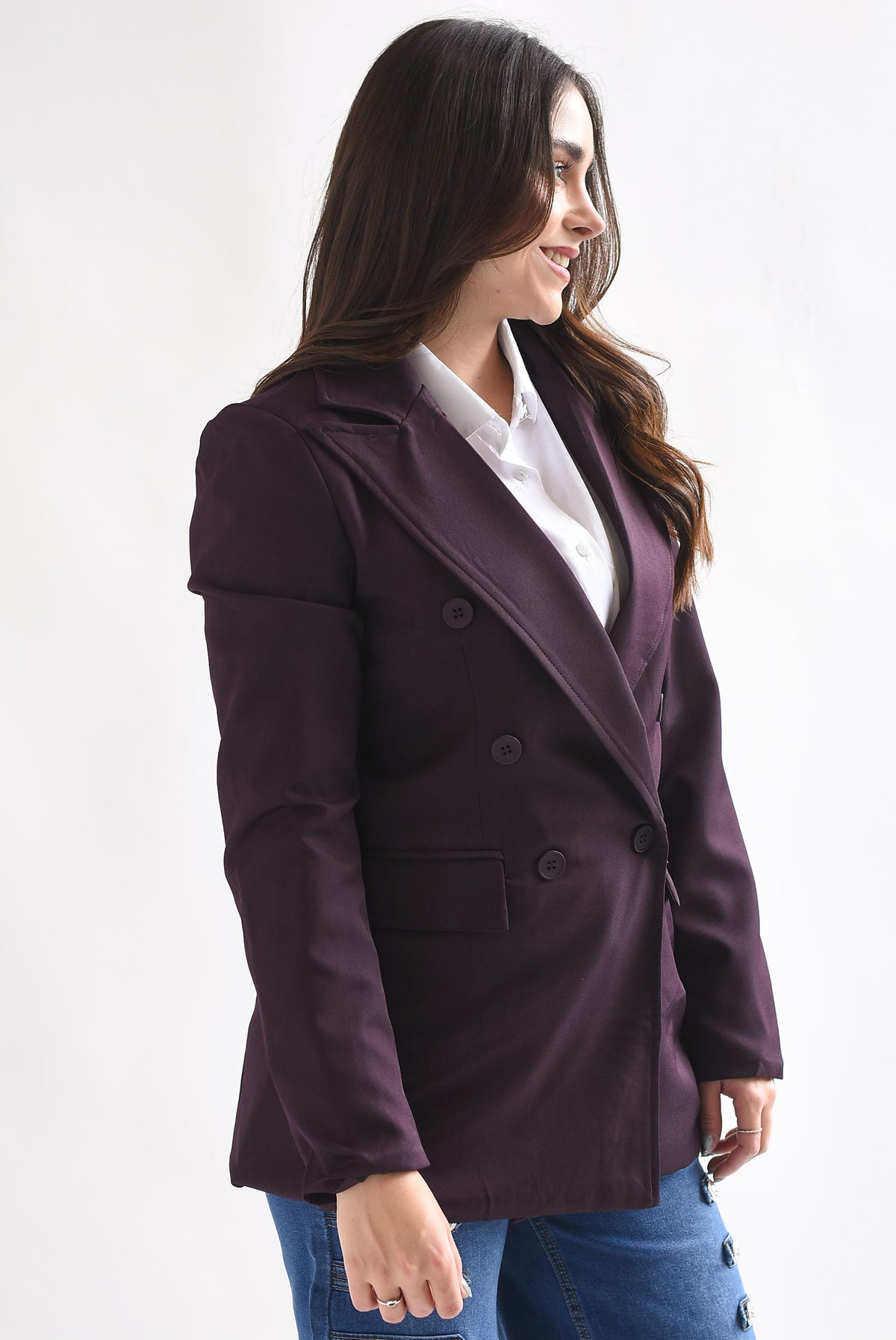 Blazer botones cruzados