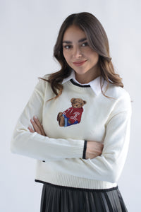 Fashion Styled Sweater oso hoddie Ivory