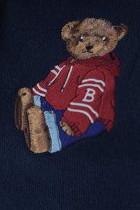 Fashion Styled Sweater oso hoddie Azul Marino