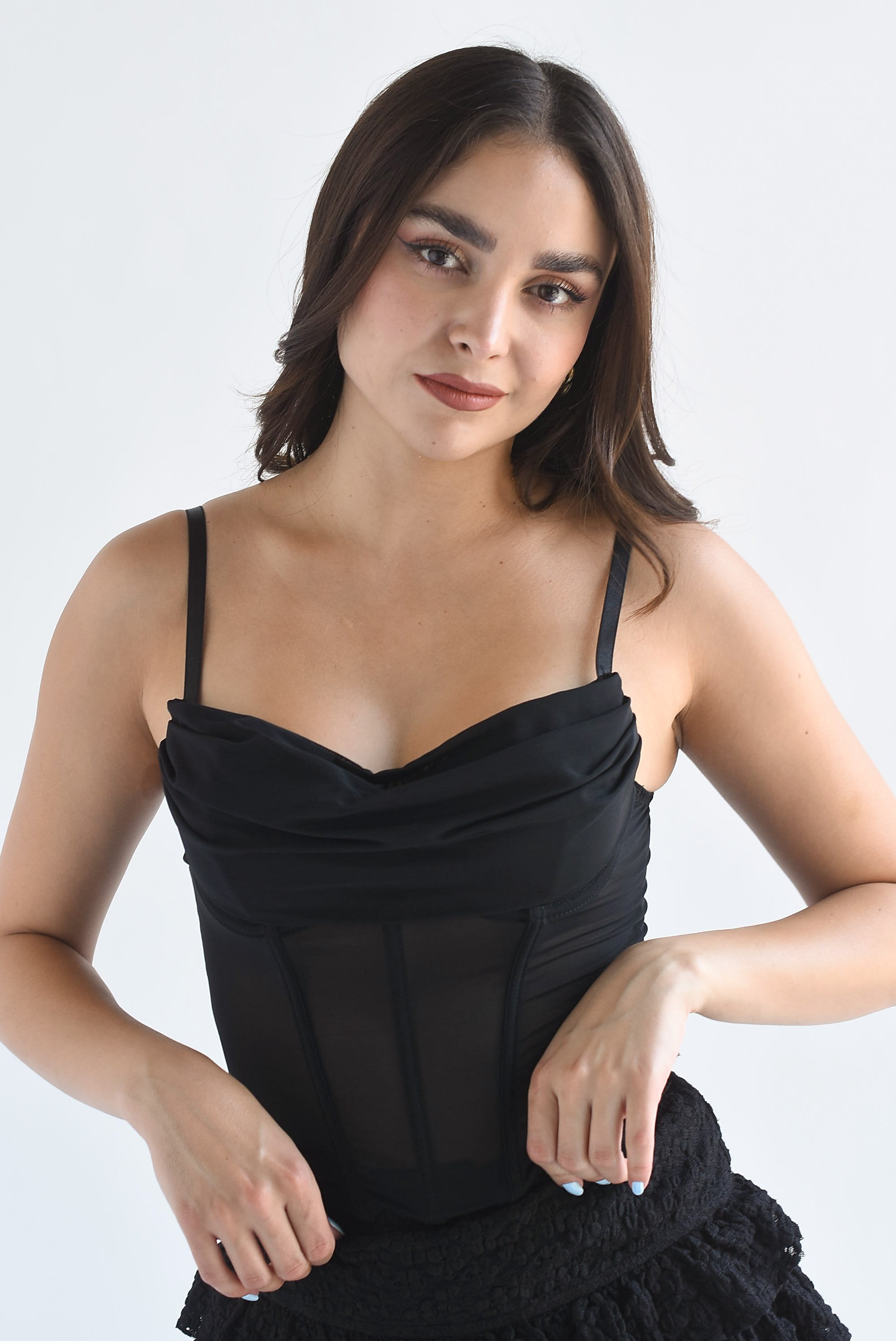 Corset mesh en sobreposición