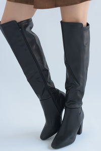 Fashion Styled Botas Alta Negro