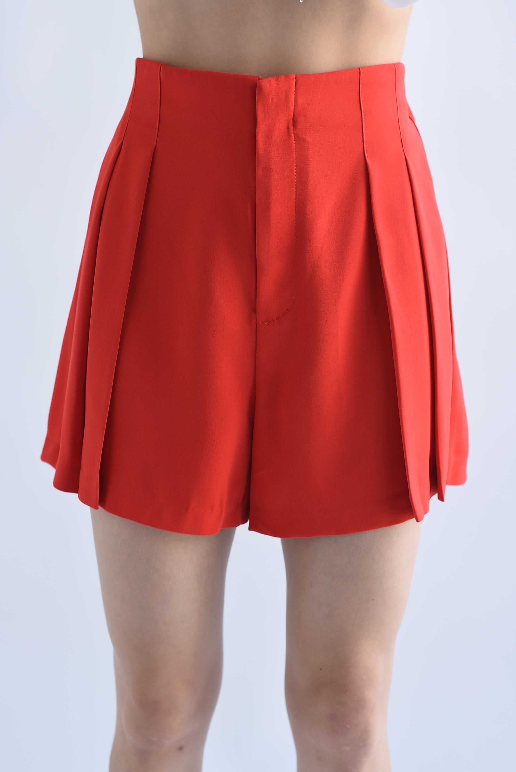 Short pinzas vuelo Rojo